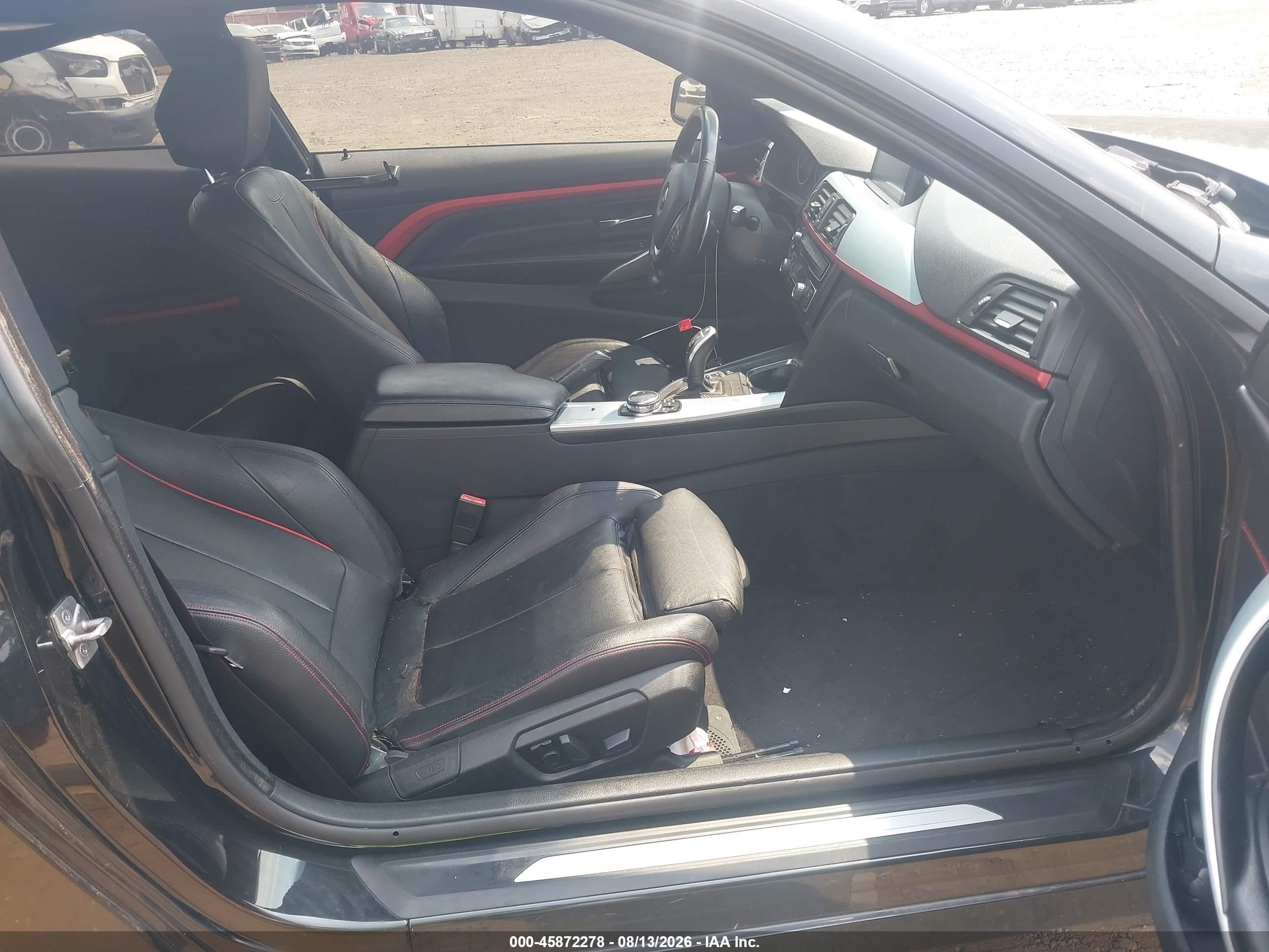 2014 Bmw 428i Xdrive Black vin: WBA3N9C52EF721450