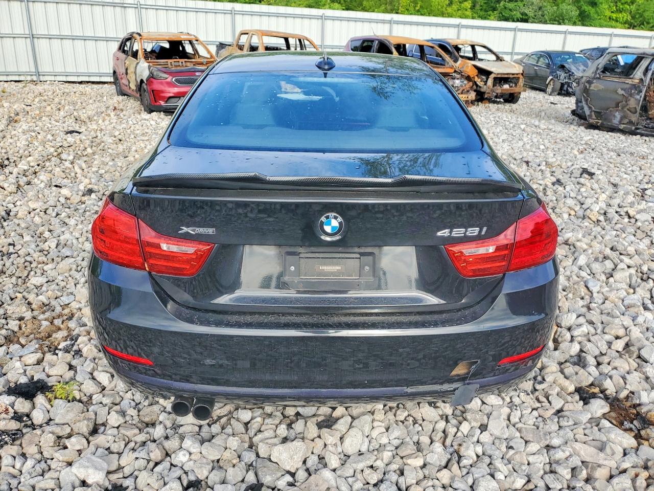 2014 Bmw 428 Xi Black vin: WBA3N9C52EK245580