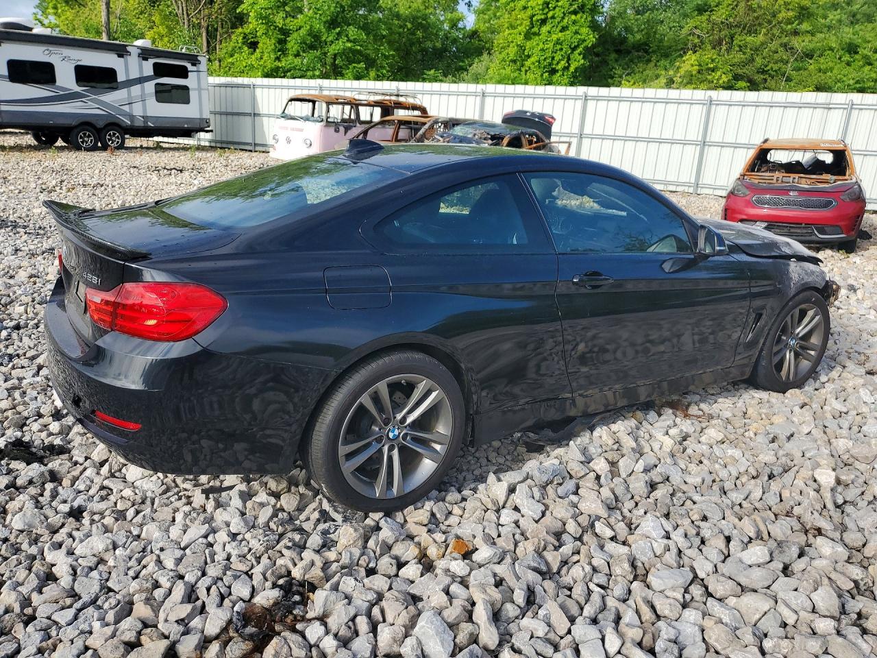 2014 Bmw 428 Xi Black vin: WBA3N9C52EK245580