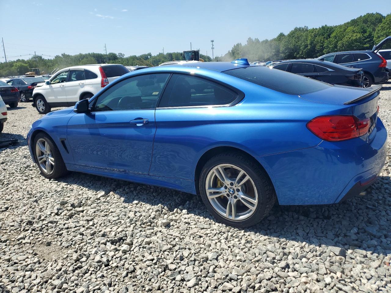 2015 Bmw 428 Xi Blue vin: WBA3N9C52FK246715