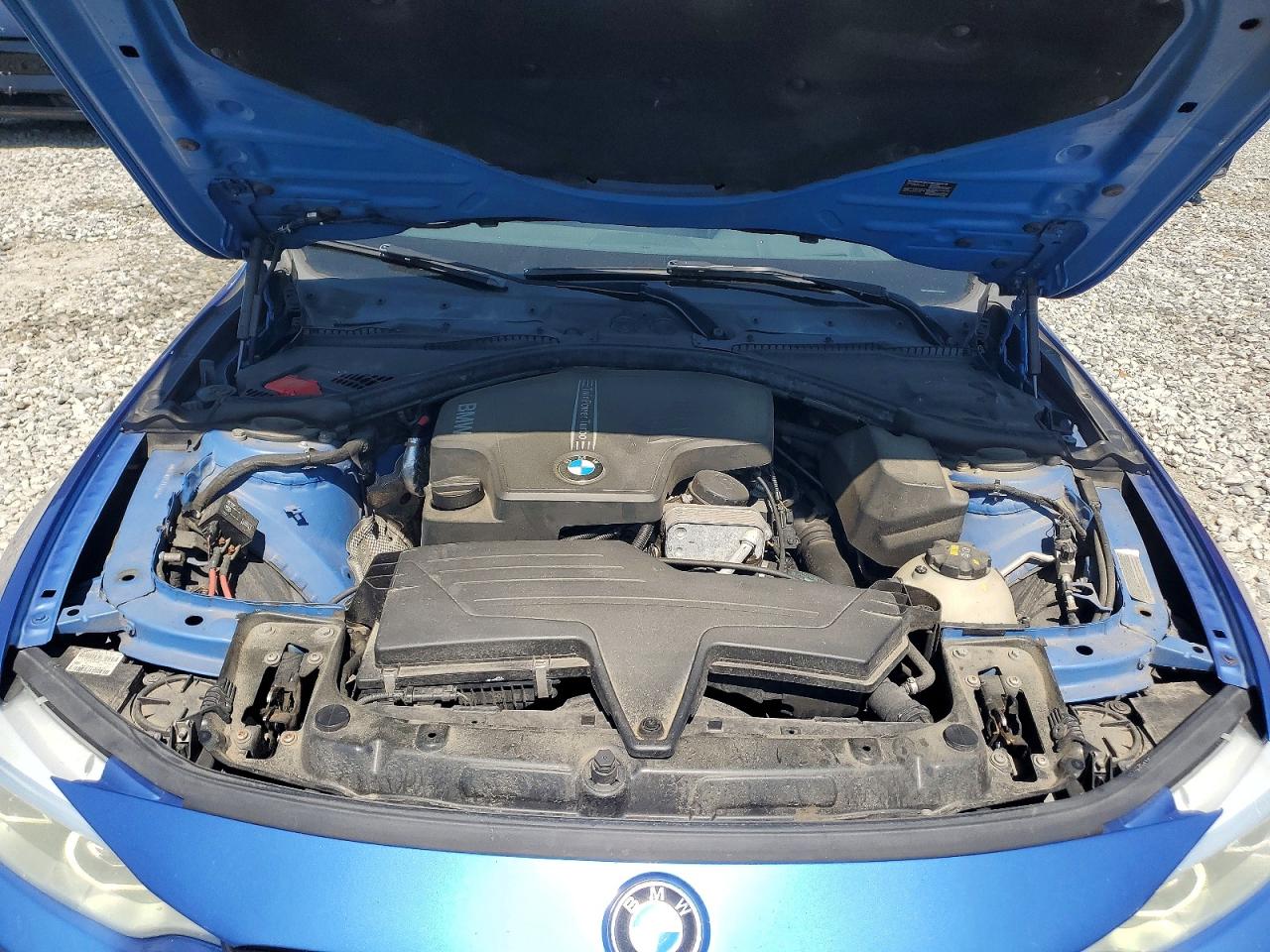 2015 Bmw 428 Xi Blue vin: WBA3N9C52FK246715