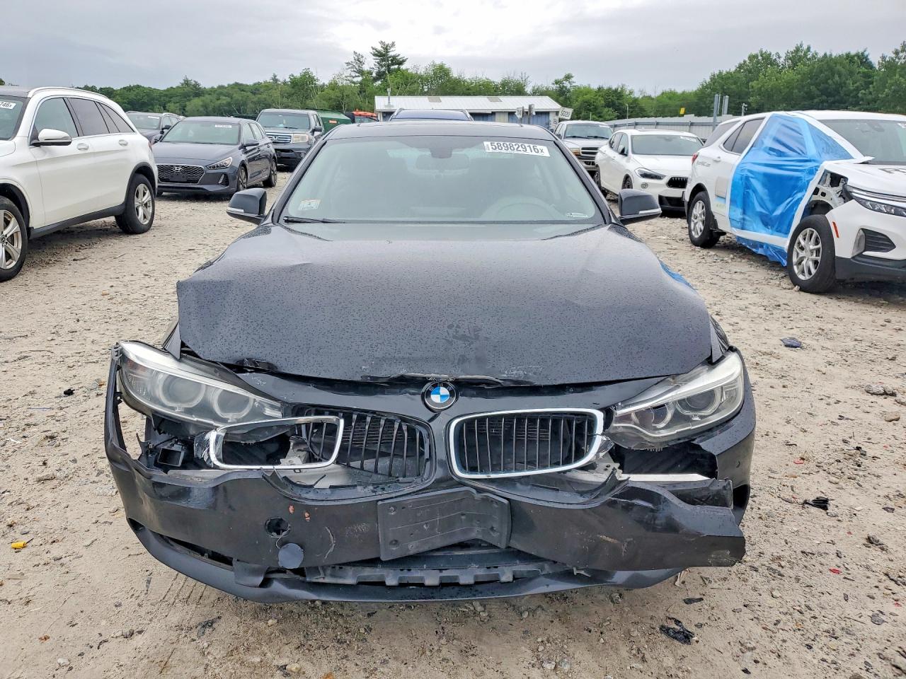 2014 Bmw 428 Xi Black vin: WBA3N9C53EK245202