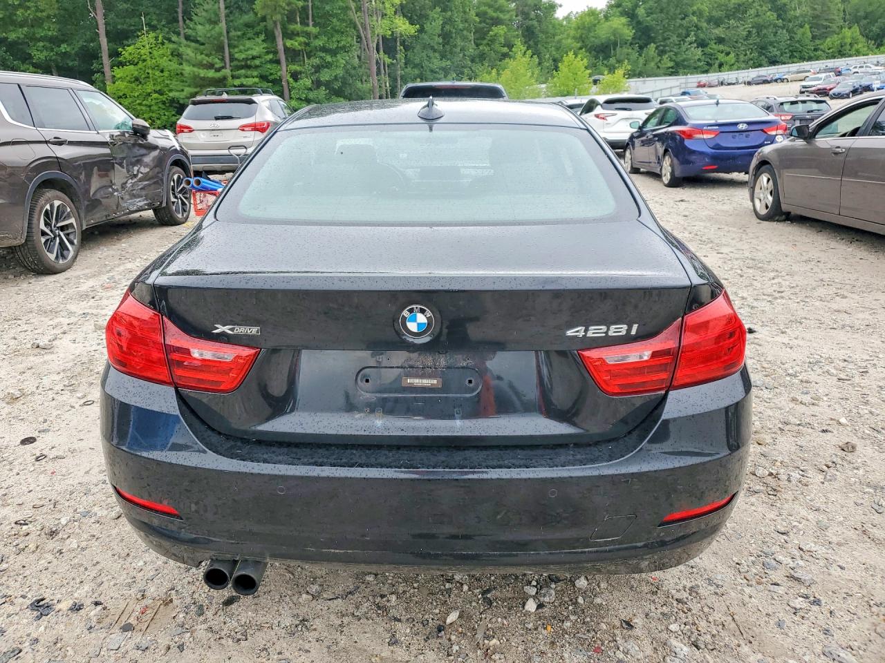 2014 Bmw 428 Xi Black vin: WBA3N9C53EK245202