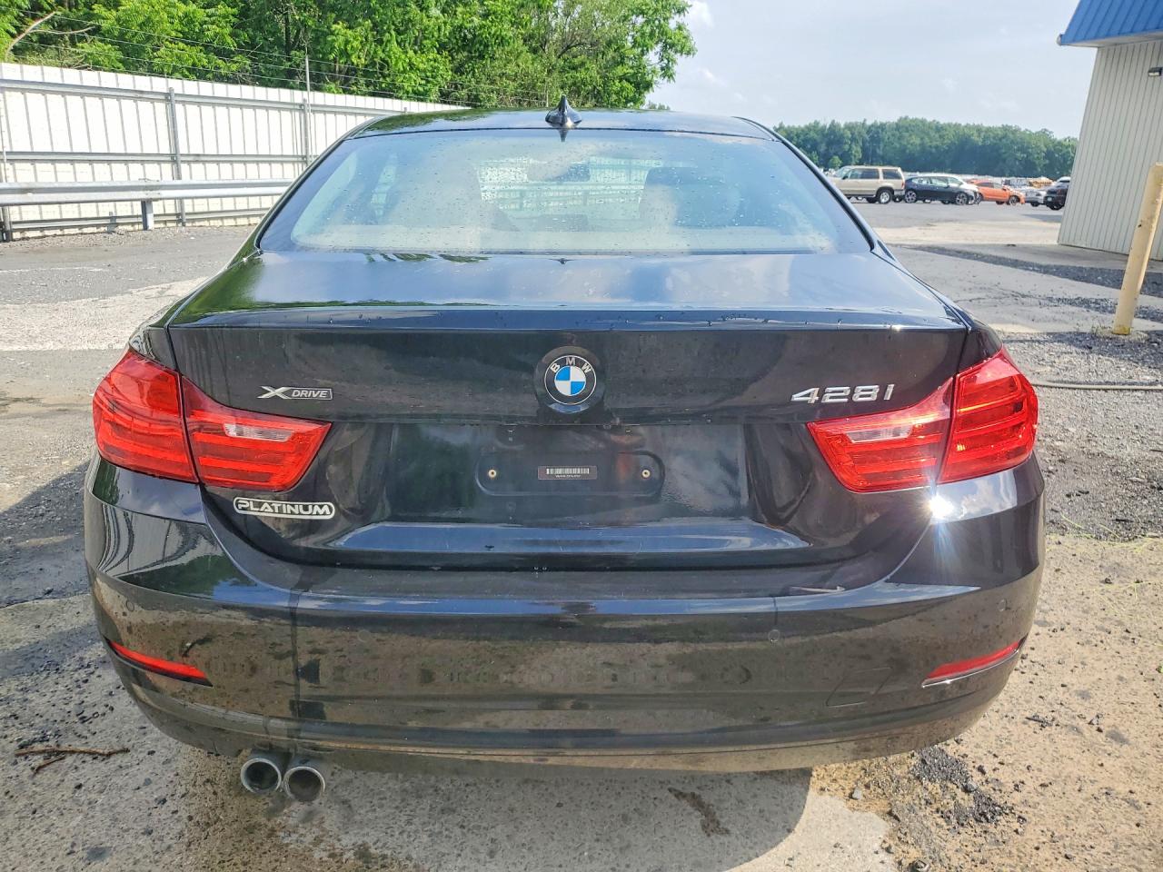 2015 Bmw 428 Xi Black vin: WBA3N9C53FK247601