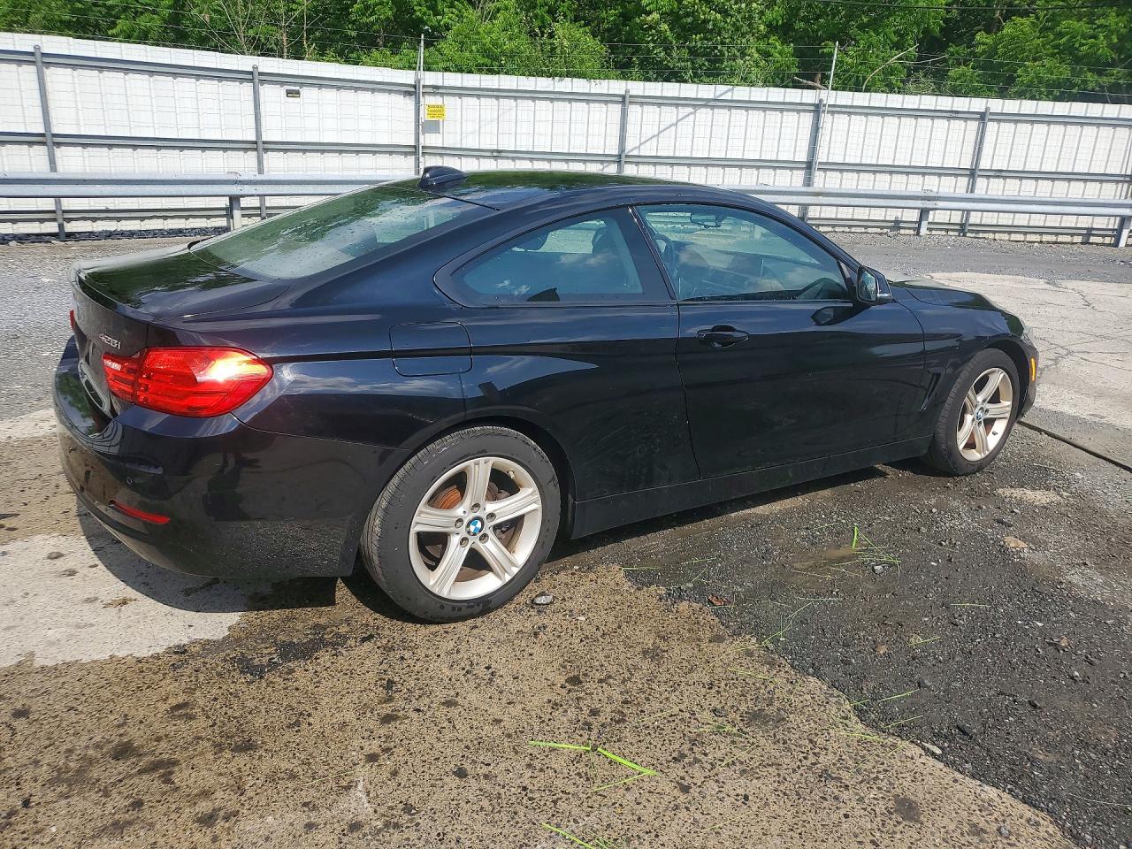 2015 Bmw 428 Xi Black vin: WBA3N9C53FK247601