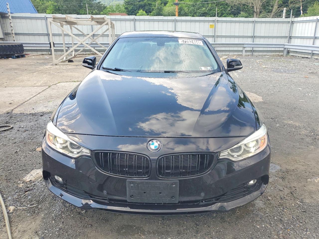 2015 Bmw 428 Xi Black vin: WBA3N9C53FK247601