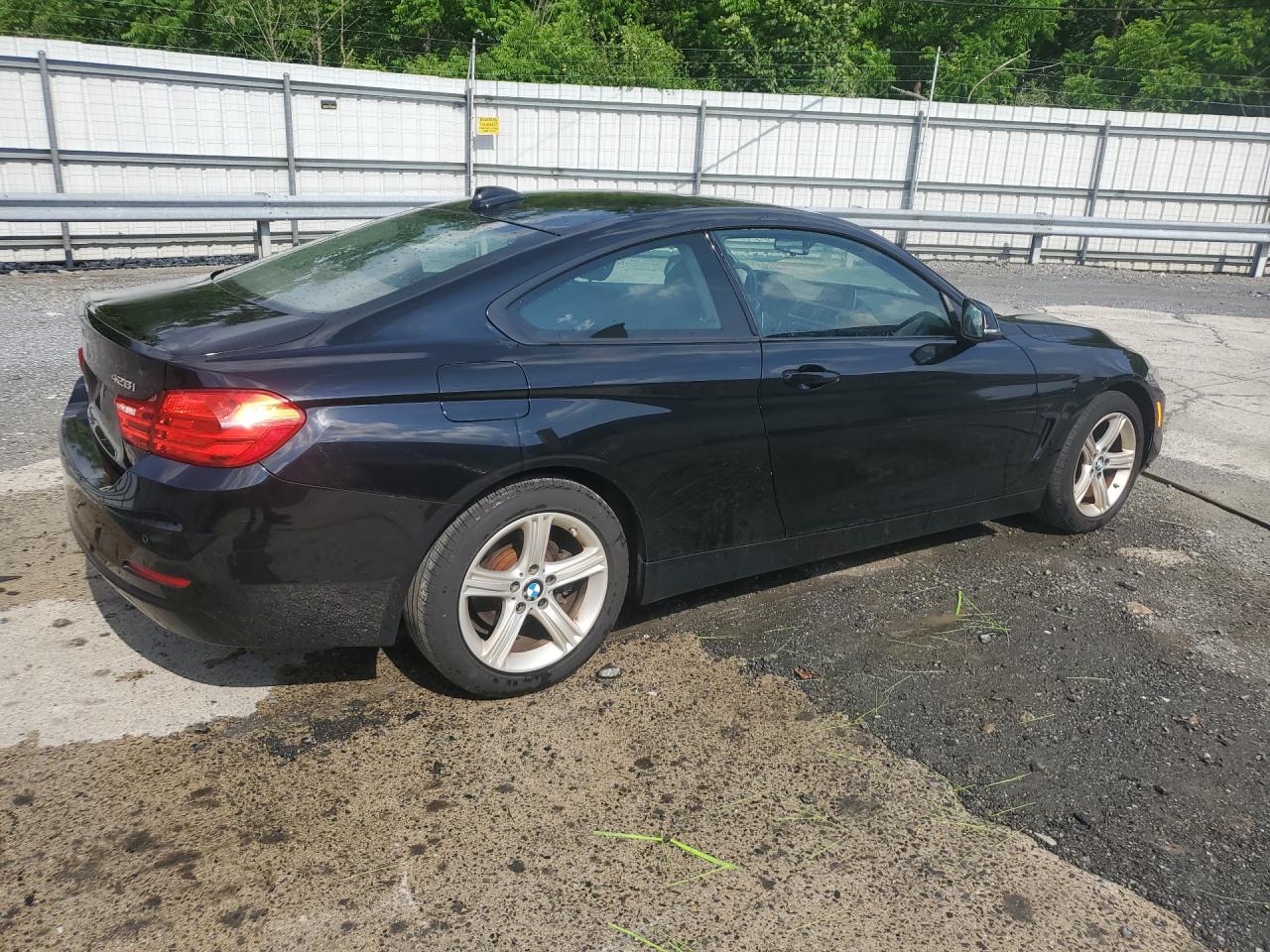 2015 Bmw 428 Xi Black vin: WBA3N9C53FK247601 Damage: Right Qtr Panel, Chipped, 1