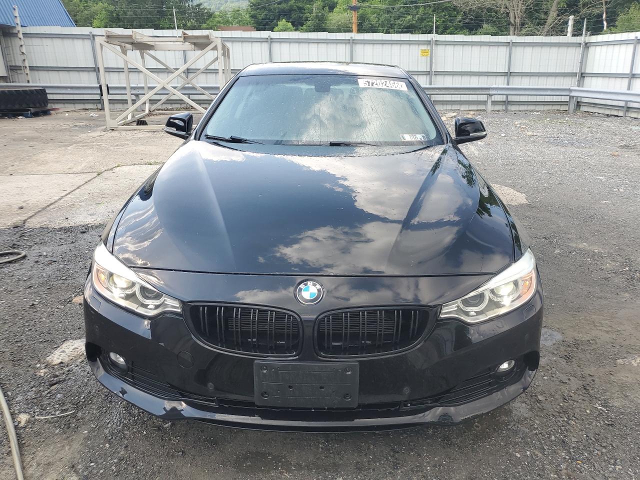 2015 Bmw 428 Xi Black vin: WBA3N9C53FK247601 Damage: Front Bumper, Chipped, 2