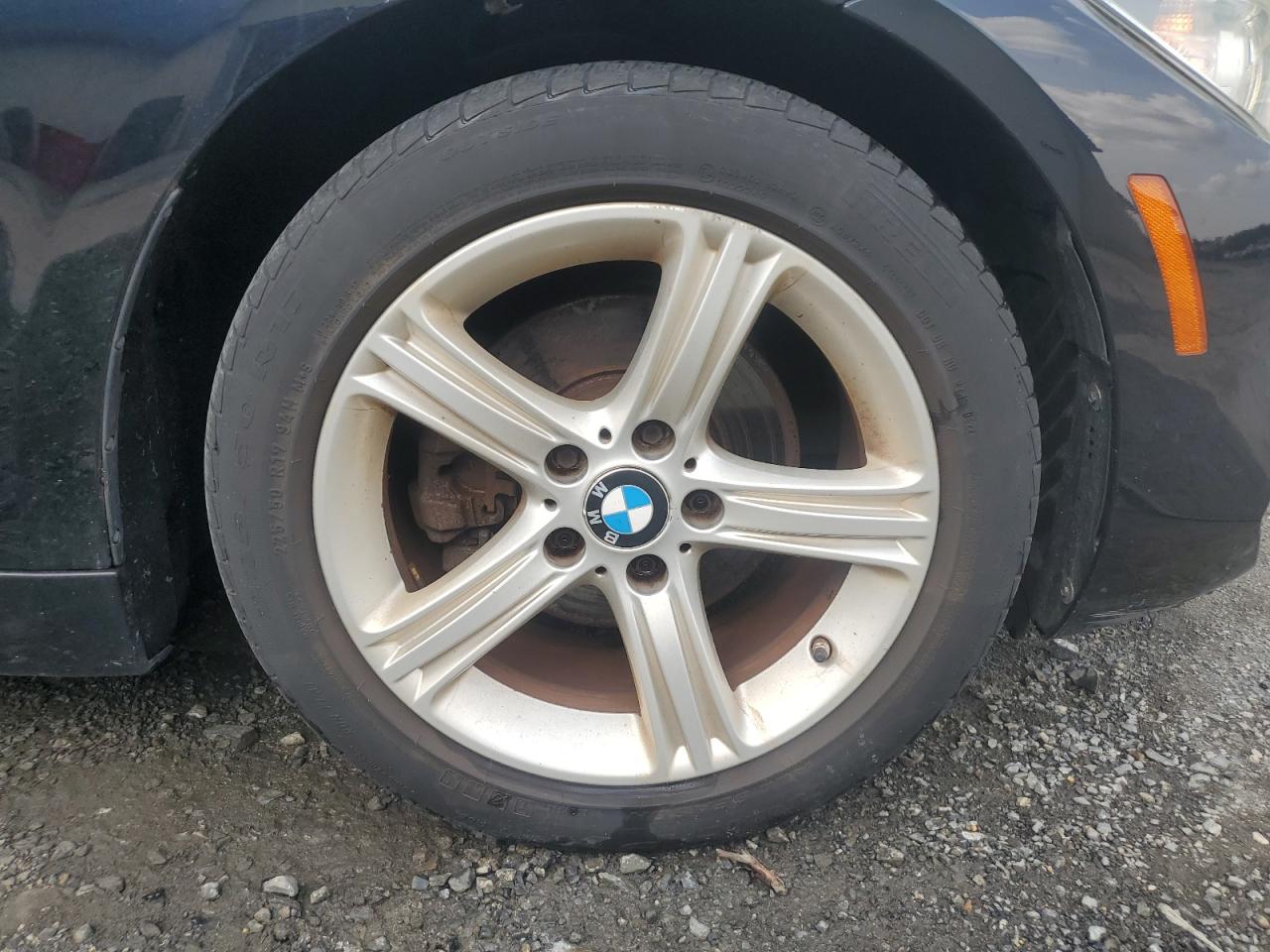 2015 Bmw 428 Xi Black vin: WBA3N9C53FK247601 Damage: Right Front Wheel, Curb Rash, 7 To 8 Inches