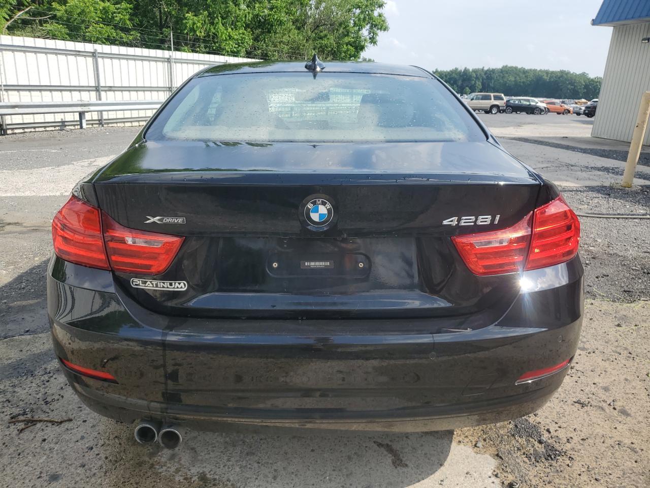 2015 Bmw 428 Xi Black vin: WBA3N9C53FK247601 Damage: Rear Bumper, Multiple Scratches Heavy, 2