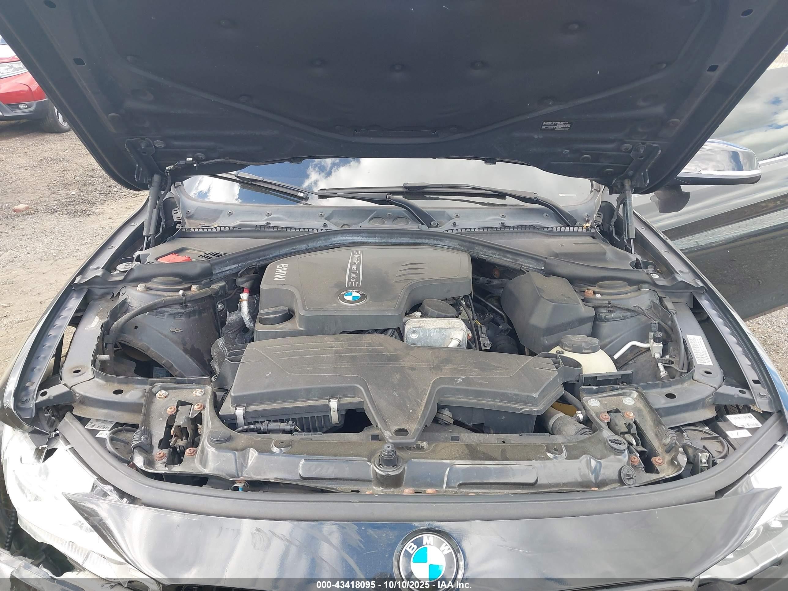 2014 Bmw 428i Xdrive Черный vin: WBA3N9C54EF721899