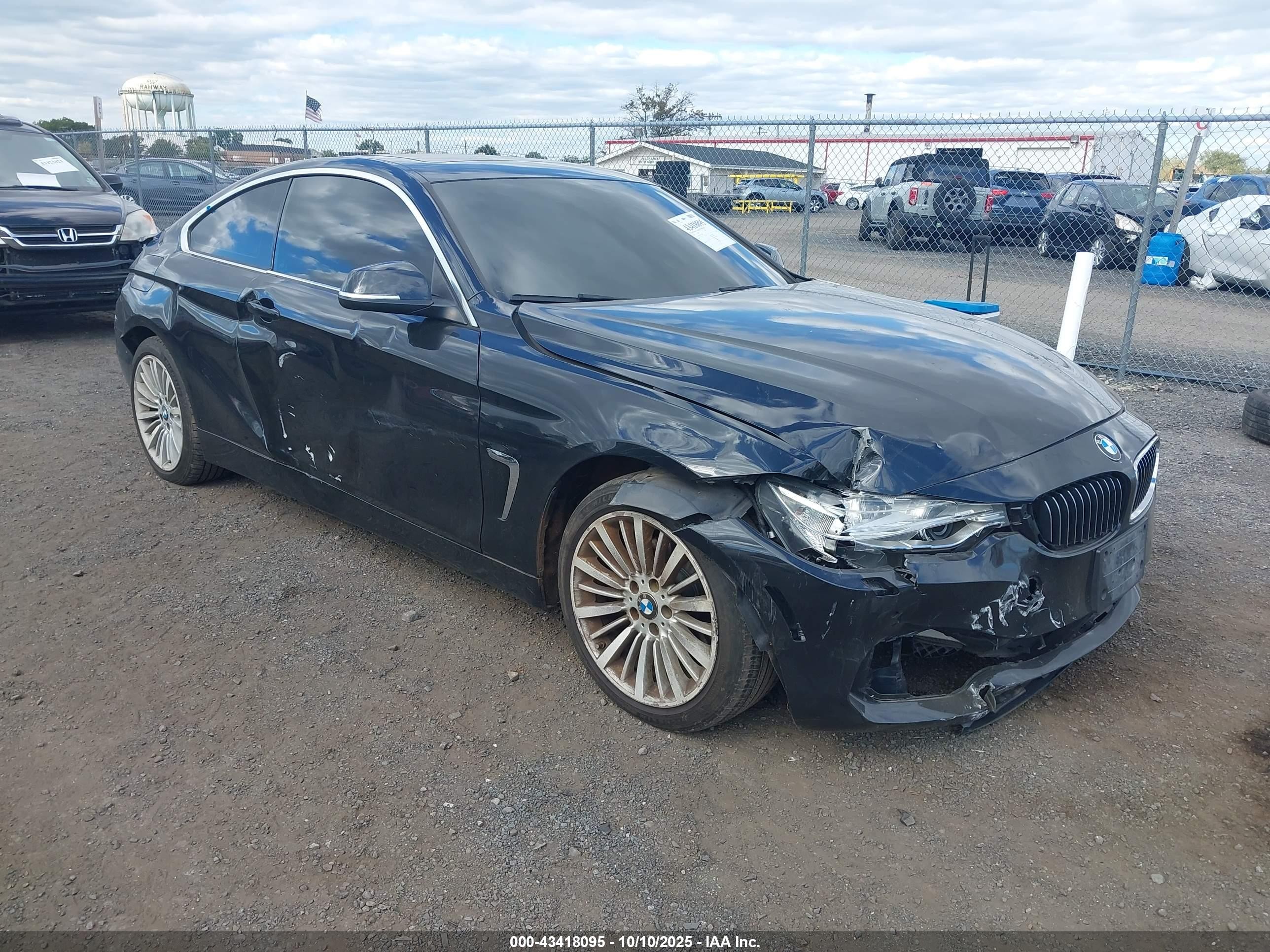 2014 Bmw 428i Xdrive Black vin: WBA3N9C54EF721899