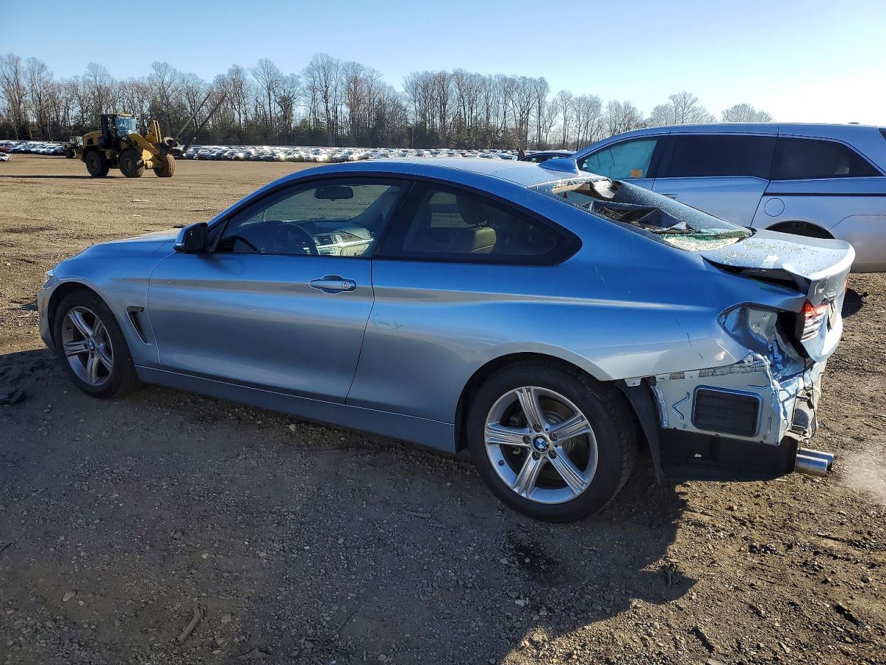 2014 Bmw 428 Xi Blue vin: WBA3N9C56EF720110