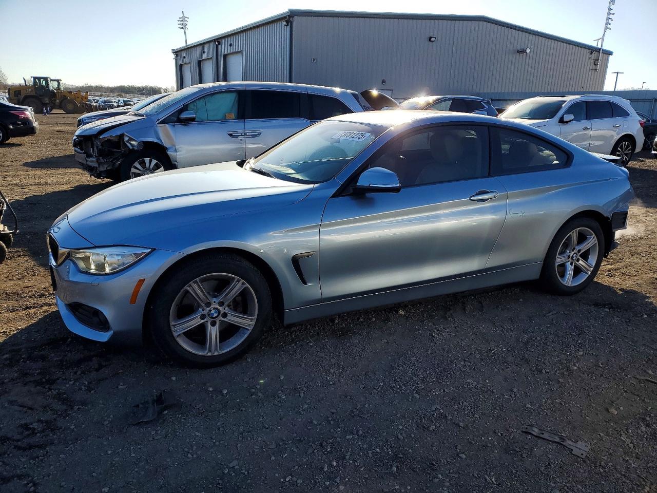 2014 Bmw 428 Xi Blue vin: WBA3N9C56EF720110
