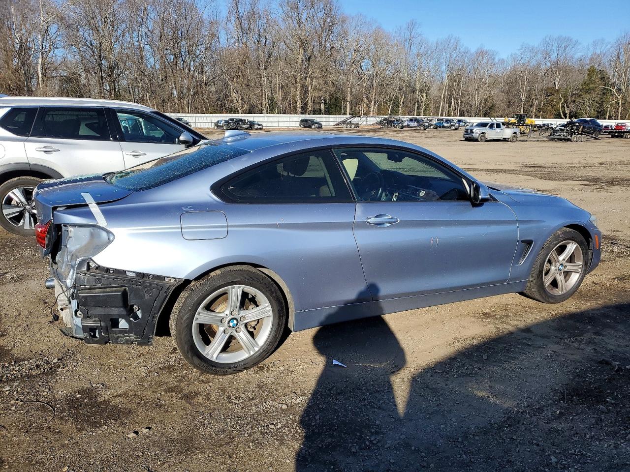2014 Bmw 428 Xi Blue vin: WBA3N9C56EF720110