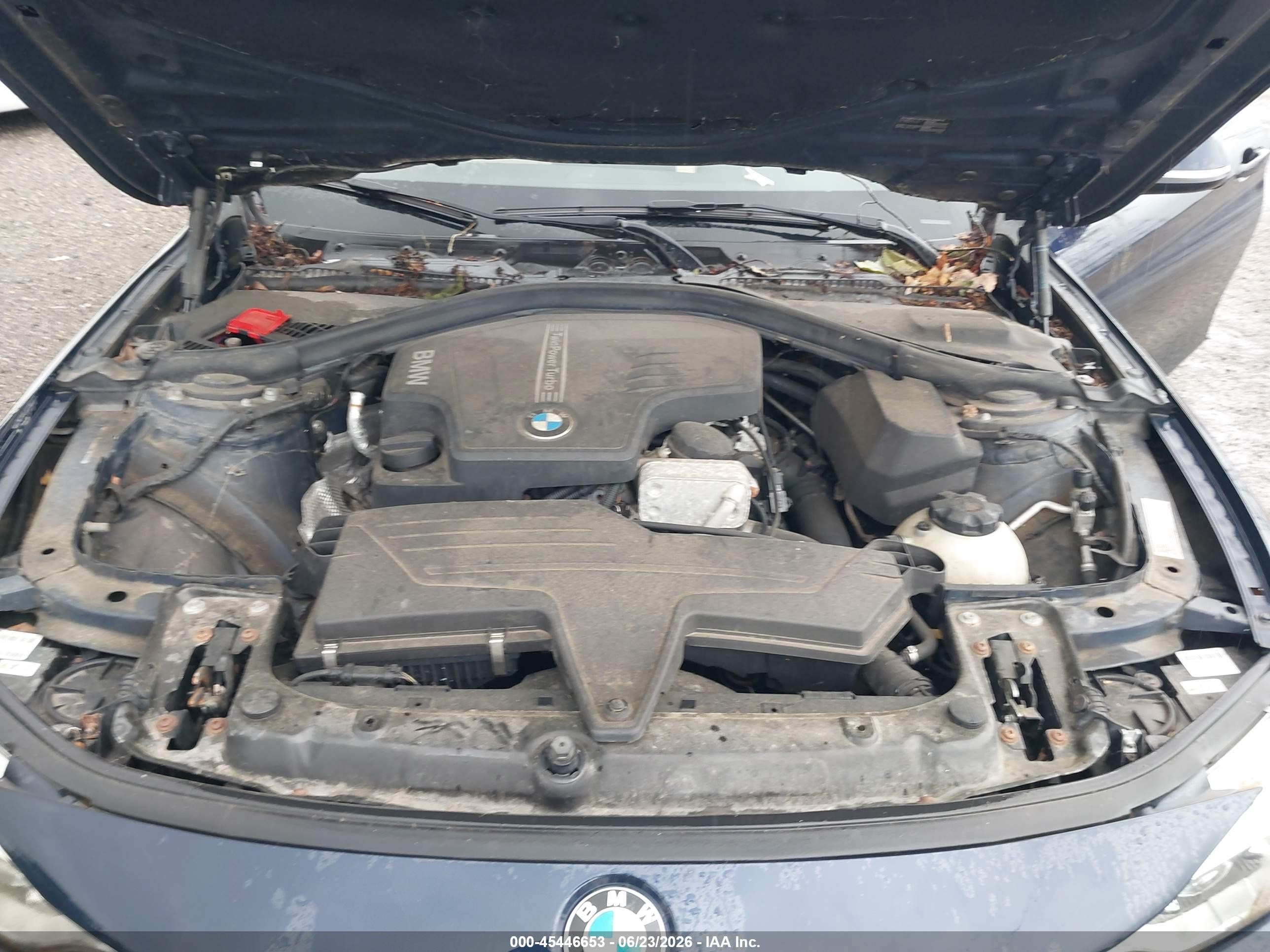2014 Bmw 428i Xdrive Blue vin: WBA3N9C56EF721144