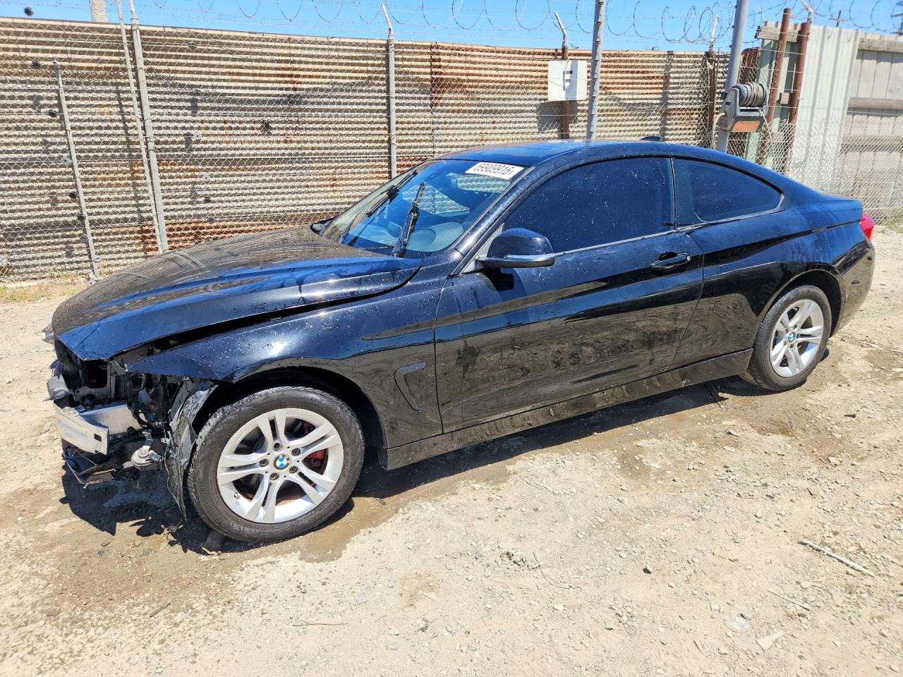 2014 Bmw 428 Xi Black vin: WBA3N9C56EF721337