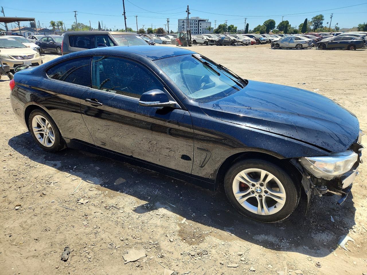 2014 Bmw 428 Xi Black vin: WBA3N9C56EF721337