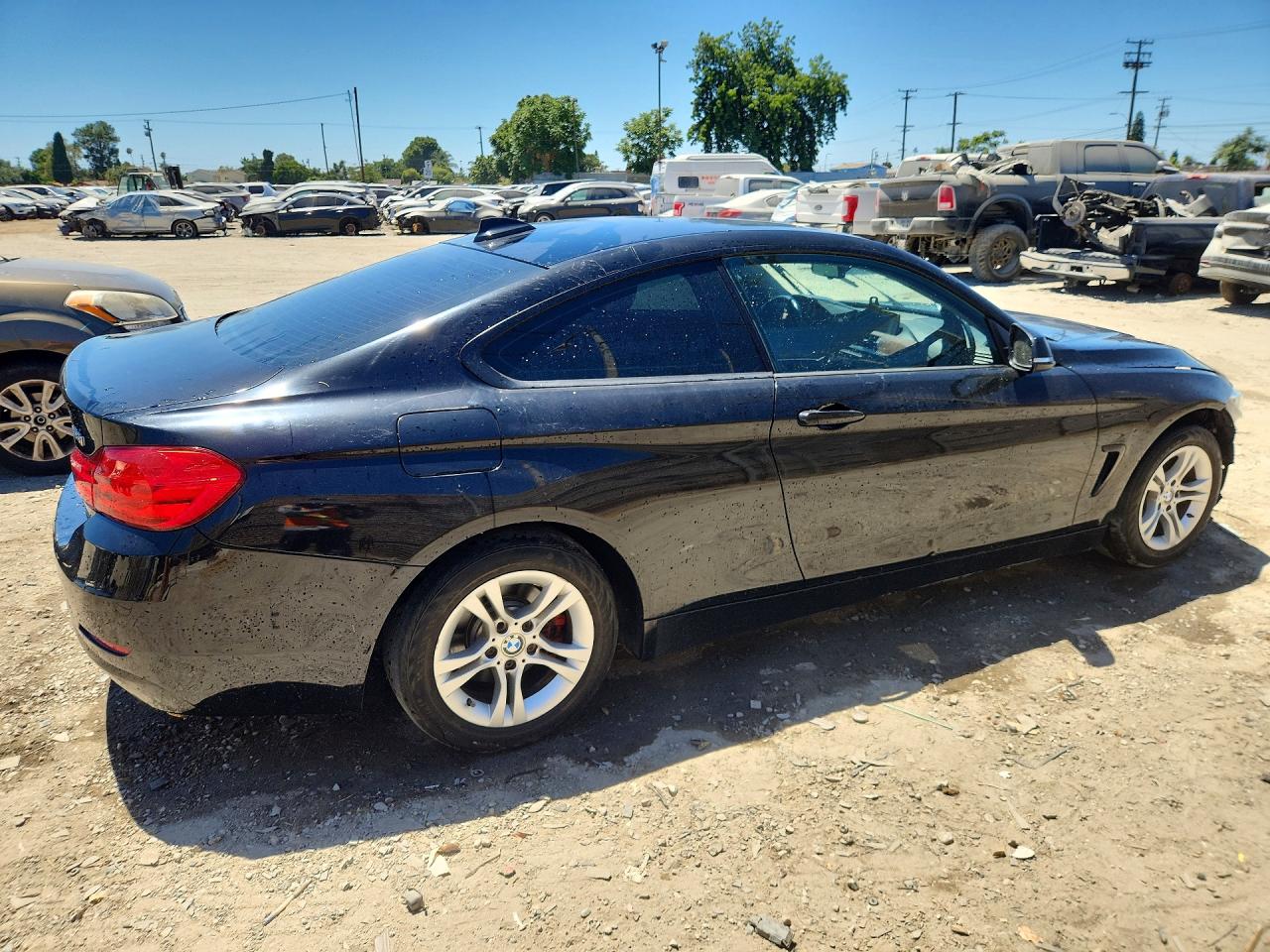 2014 Bmw 428 Xi Black vin: WBA3N9C56EF721337