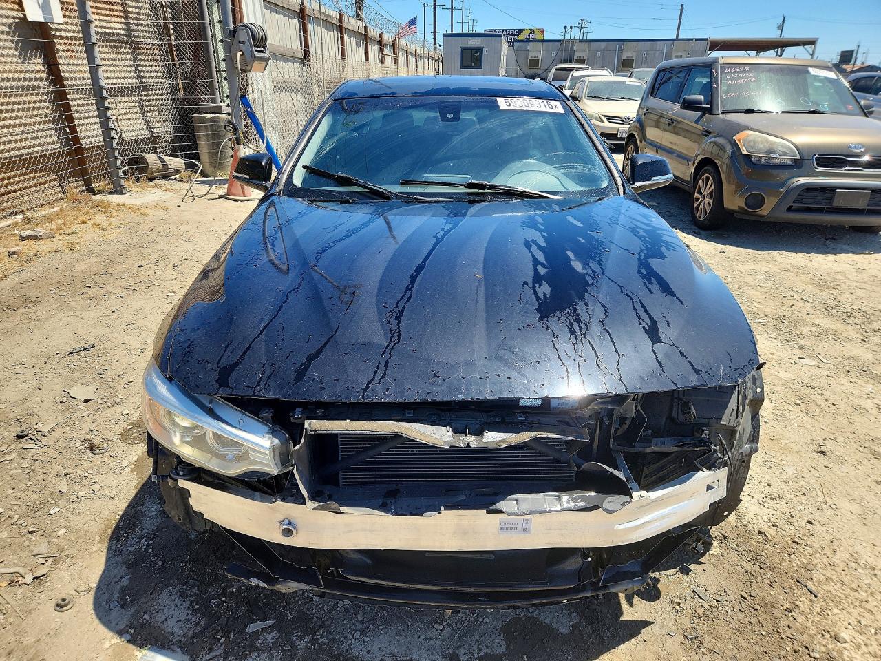 2014 Bmw 428 Xi Black vin: WBA3N9C56EF721337