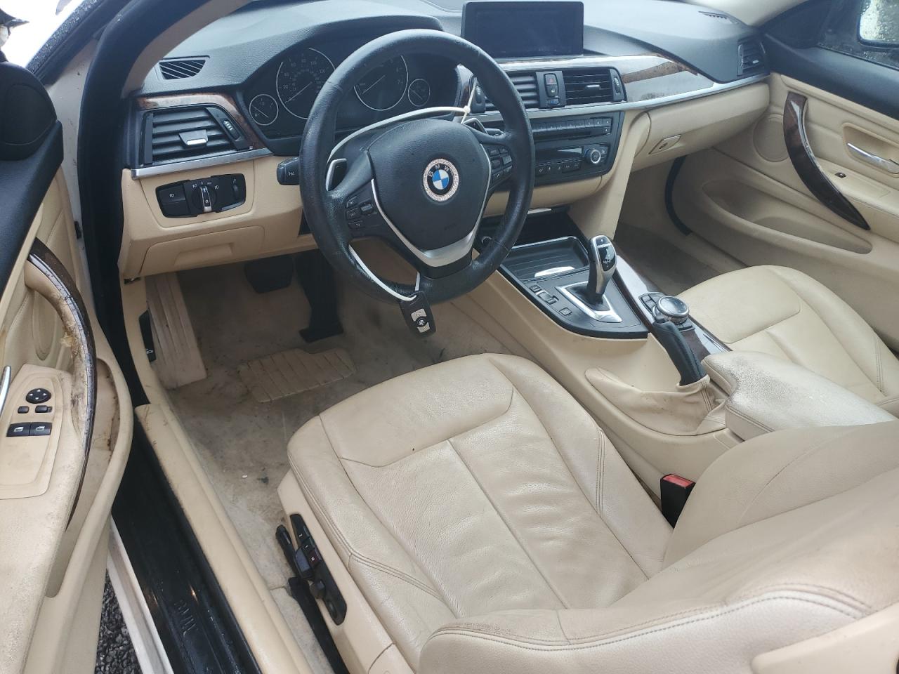 2014 Bmw 428 Xi White vin: WBA3N9C56EK245016