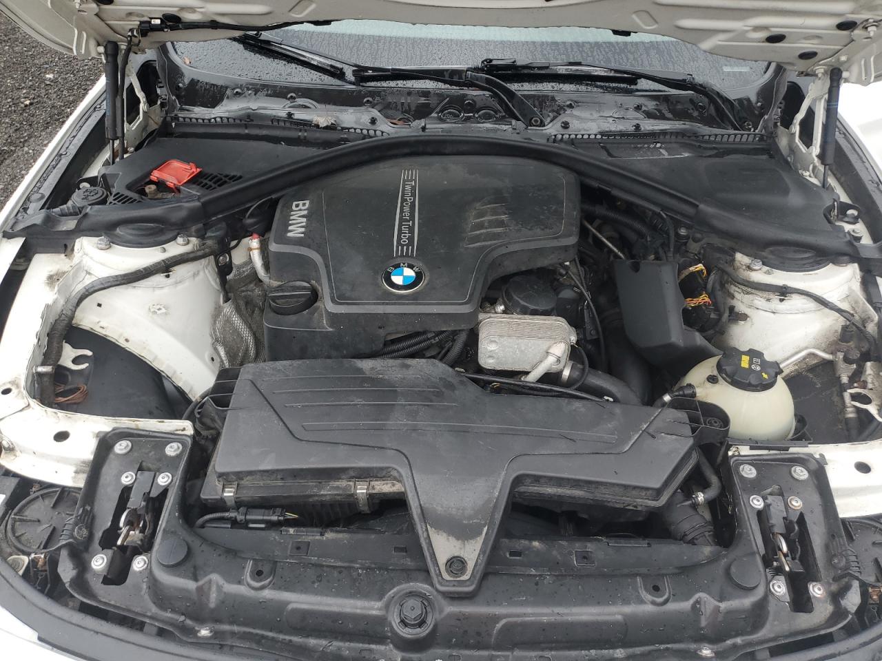 2014 Bmw 428 Xi White vin: WBA3N9C56EK245016