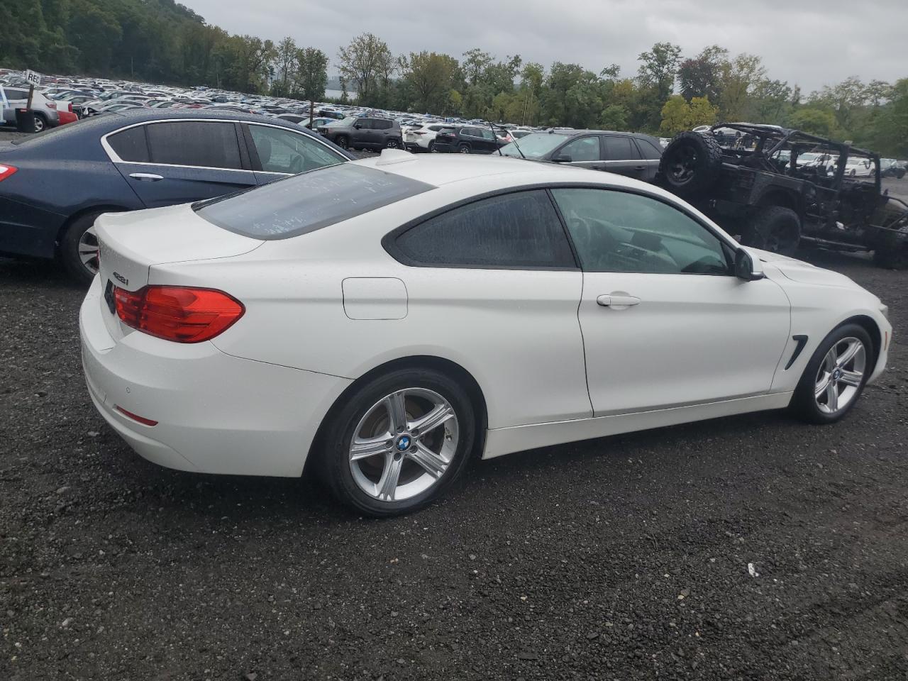 2014 Bmw 428 Xi White vin: WBA3N9C56EK245016