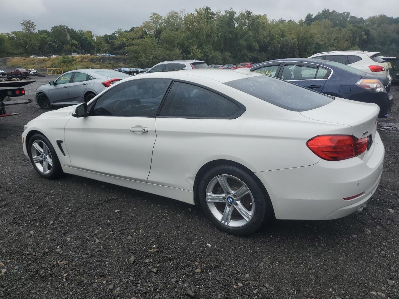 2014 Bmw 428 Xi White vin: WBA3N9C56EK245016