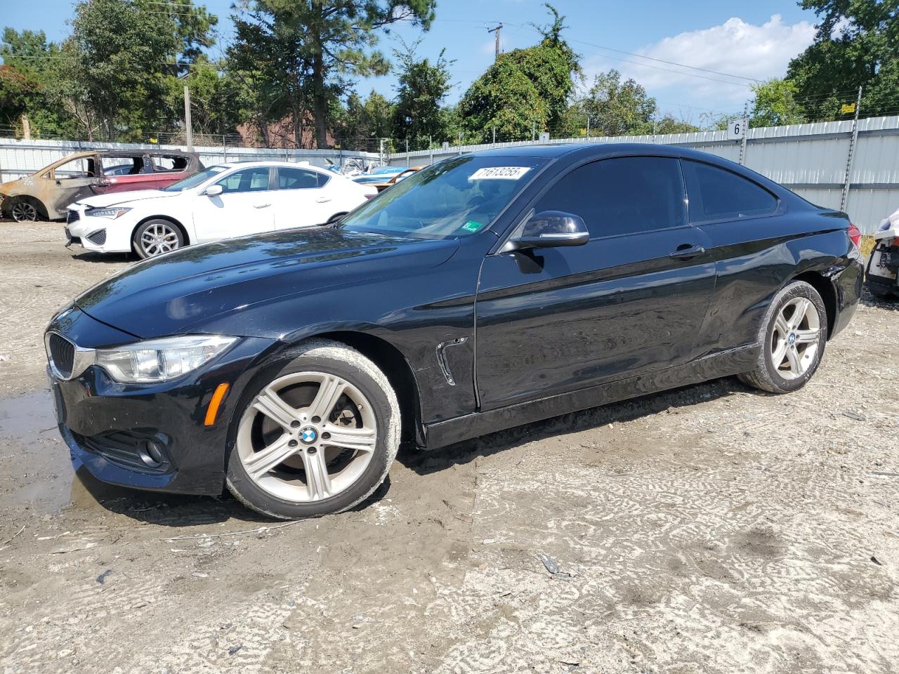 2014 Bmw 428 Xi Black vin: WBA3N9C56EK245565