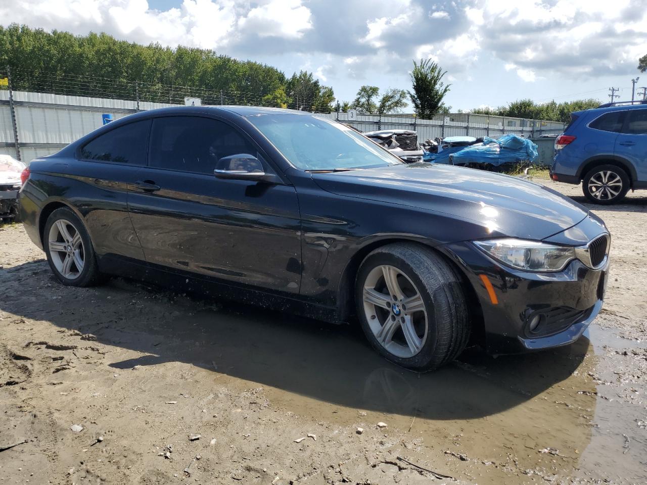 2014 Bmw 428 Xi Black vin: WBA3N9C56EK245565