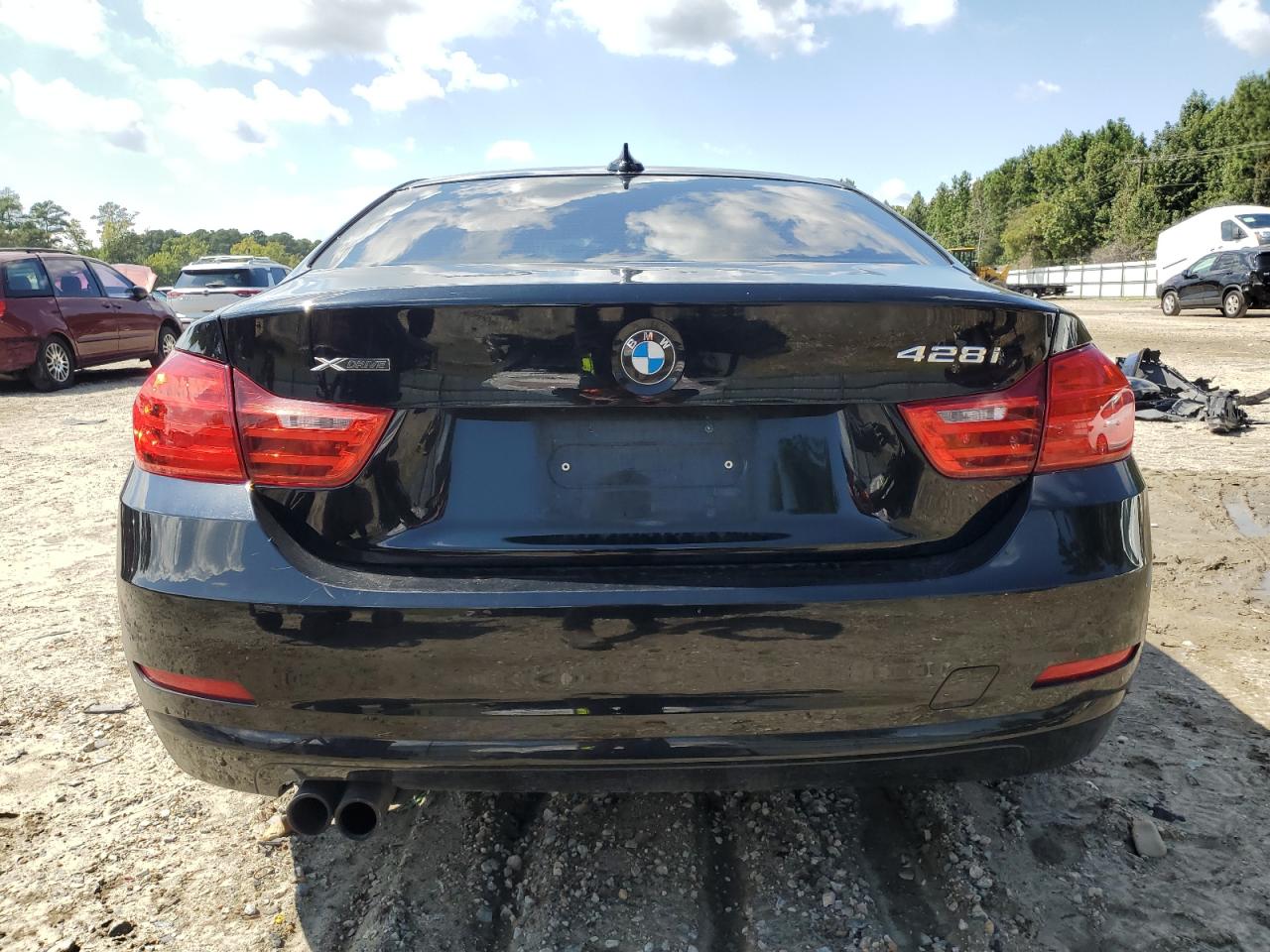 2014 Bmw 428 Xi Black vin: WBA3N9C56EK245565