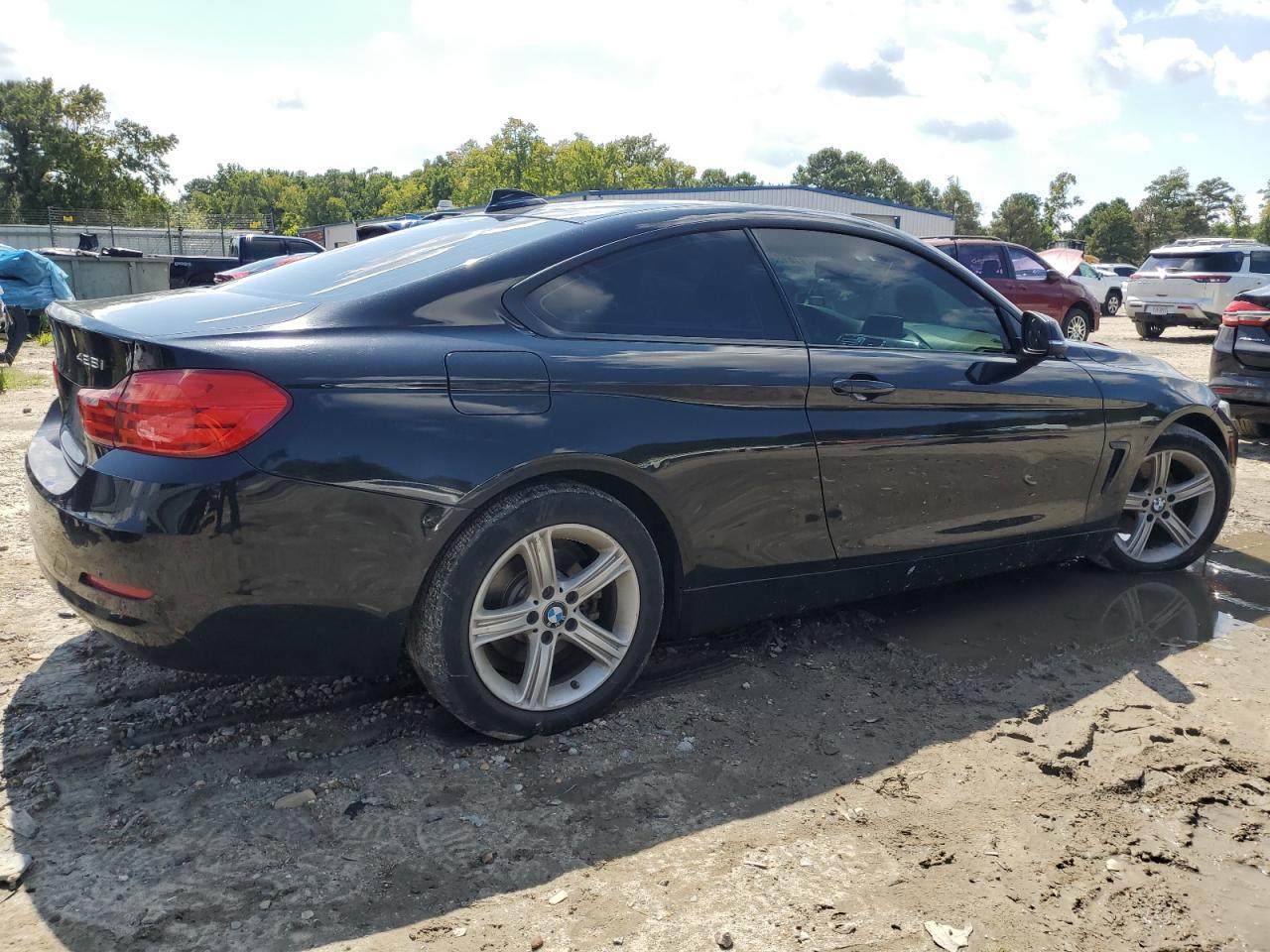 2014 Bmw 428 Xi Black vin: WBA3N9C56EK245565