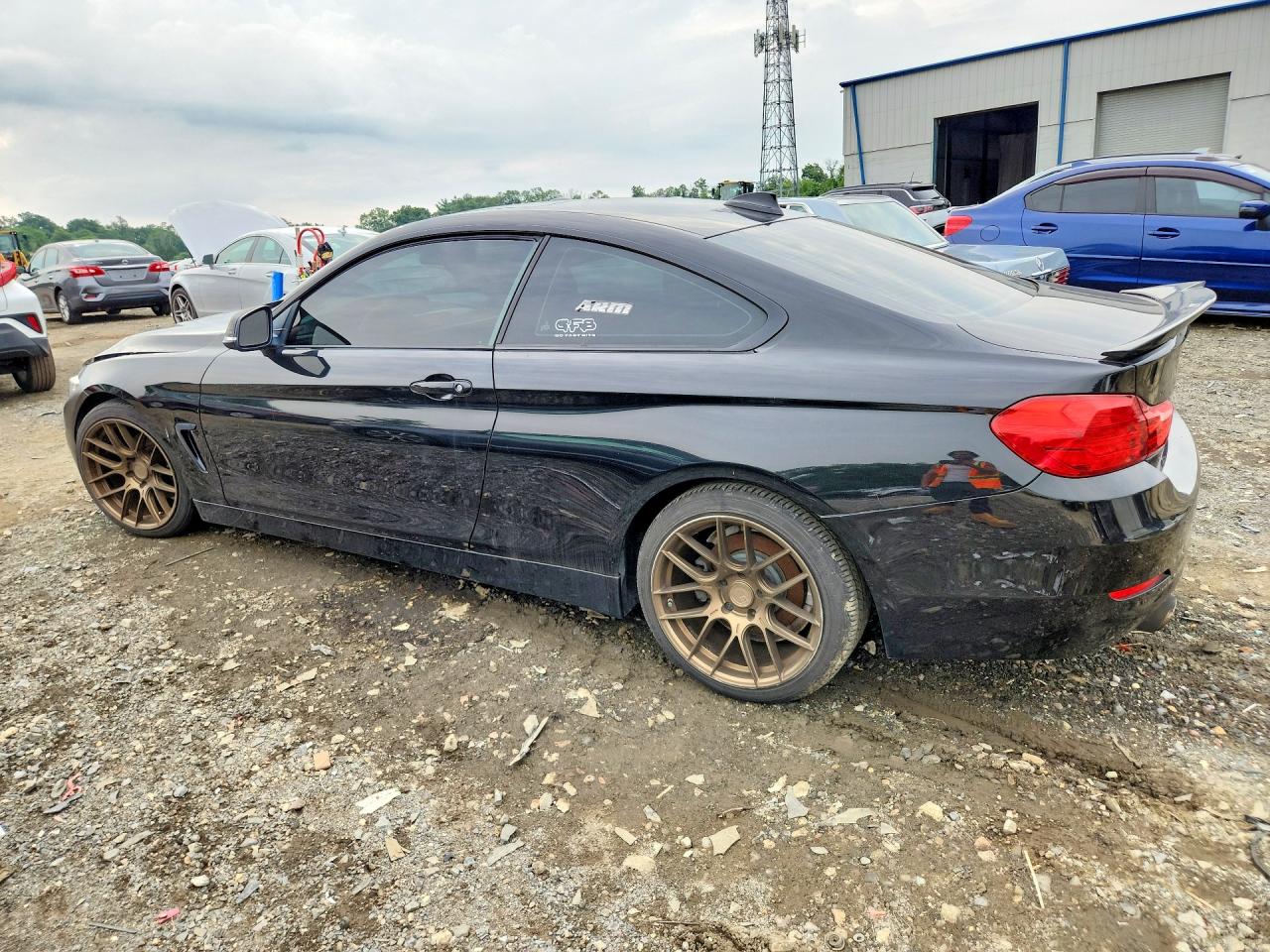 2014 Bmw 428 Xi Black vin: WBA3N9C57EF720469