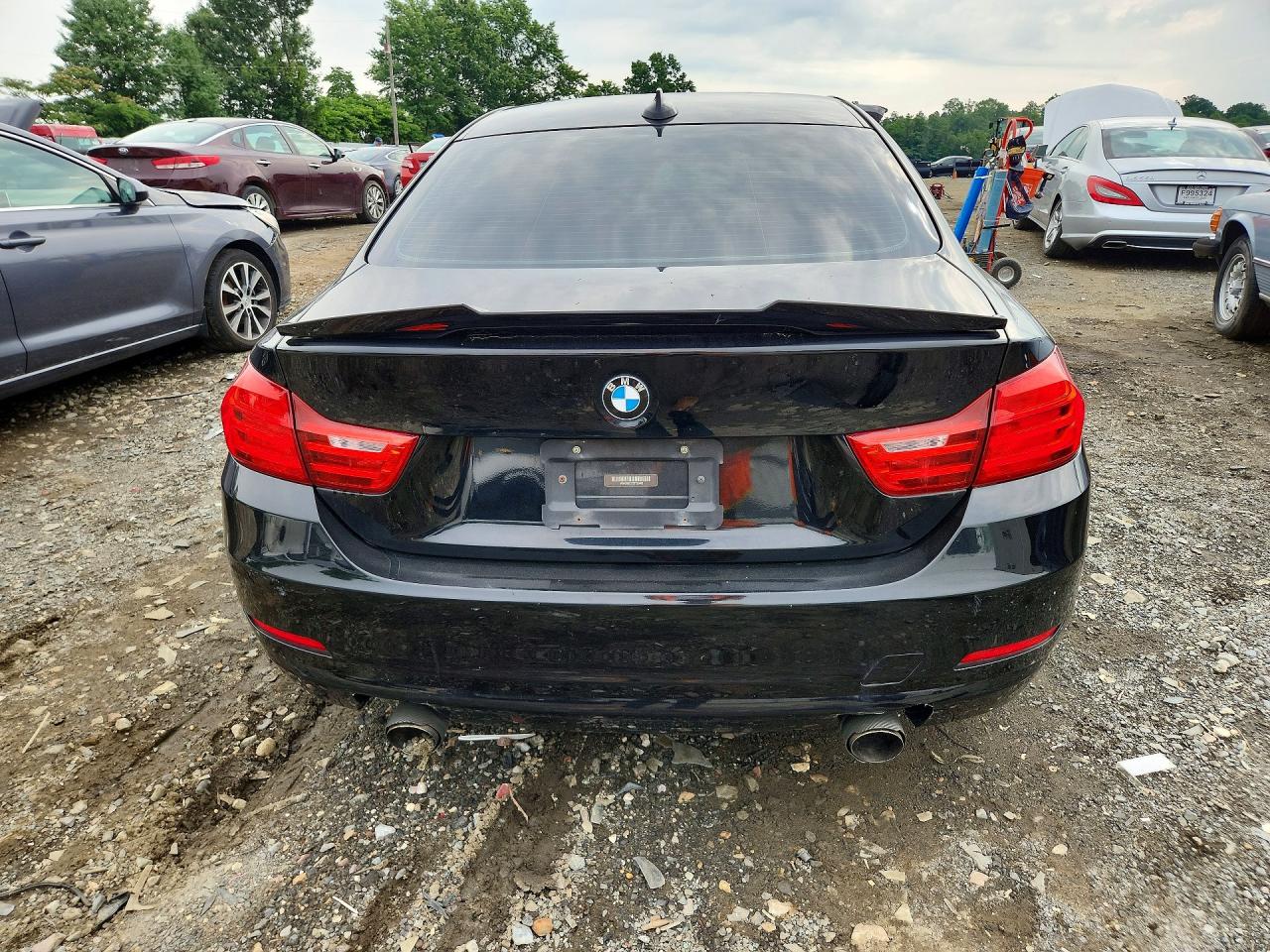 2014 Bmw 428 Xi Black vin: WBA3N9C57EF720469