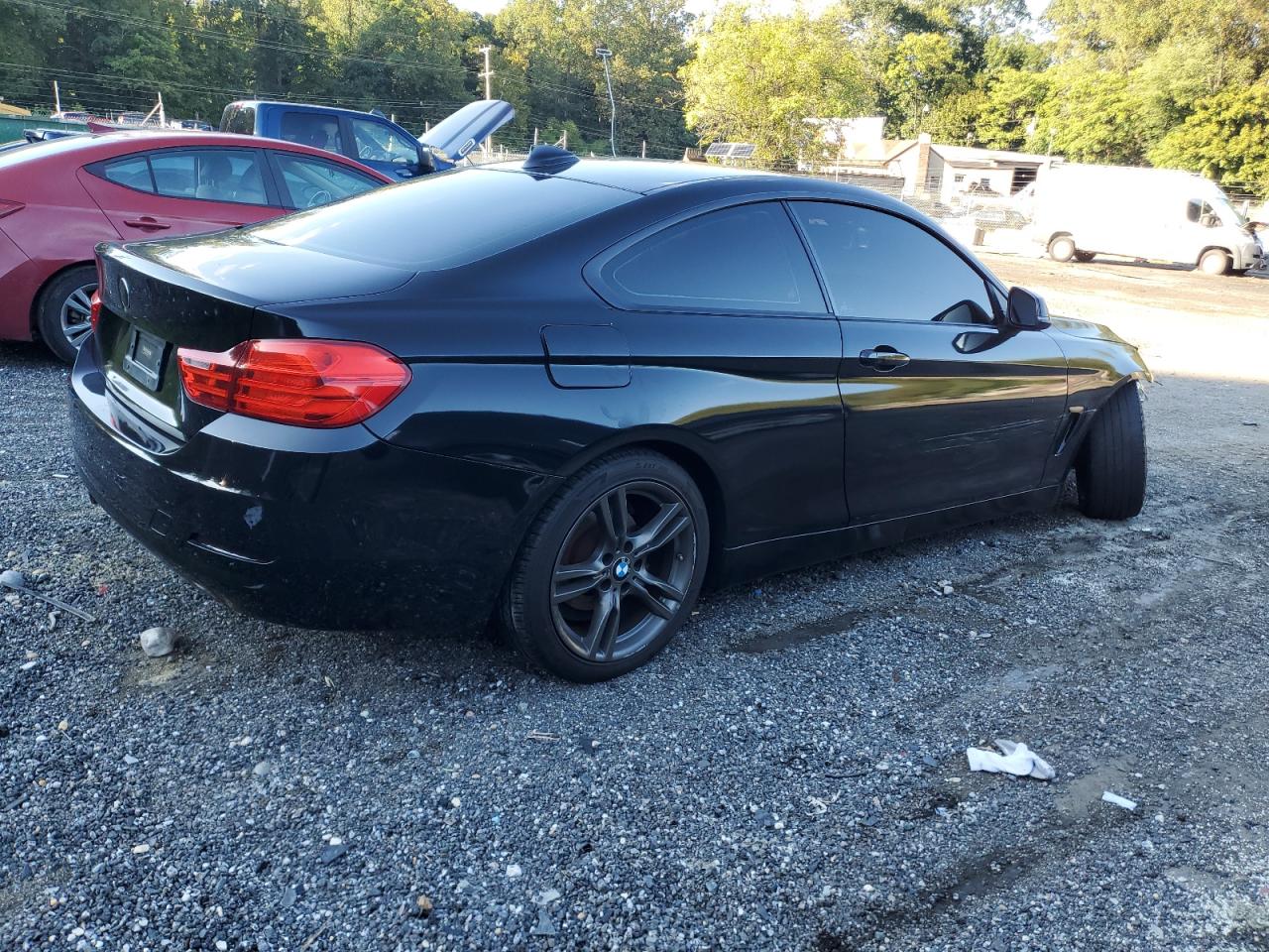 2014 Bmw 428 Xi Black vin: WBA3N9C57EF720486