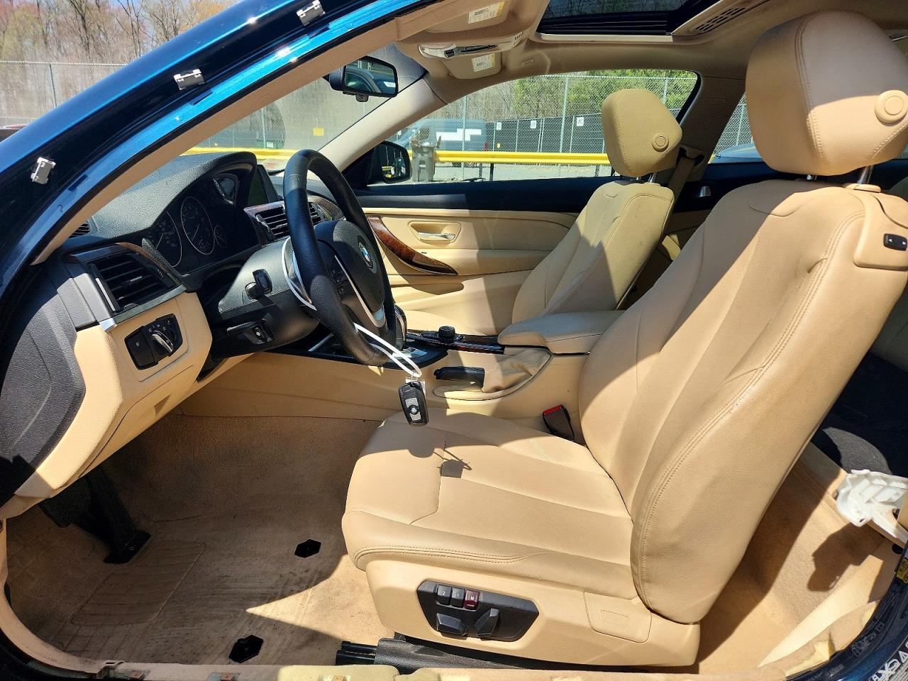 2014 Bmw 428 Xi Blue vin: WBA3N9C57EF721833