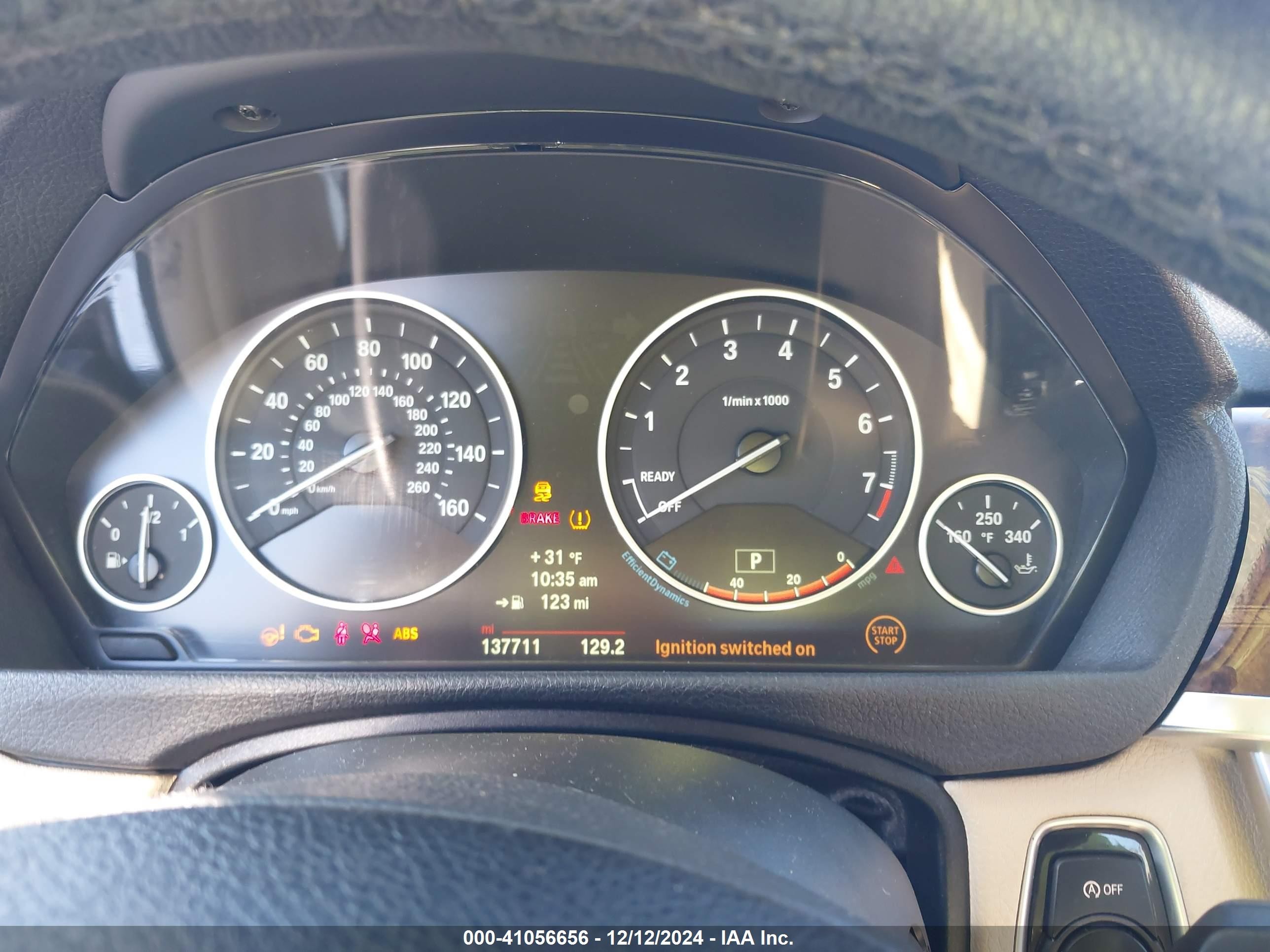 2014 Bmw 428i Xdrive Brown vin: WBA3N9C57EK245963