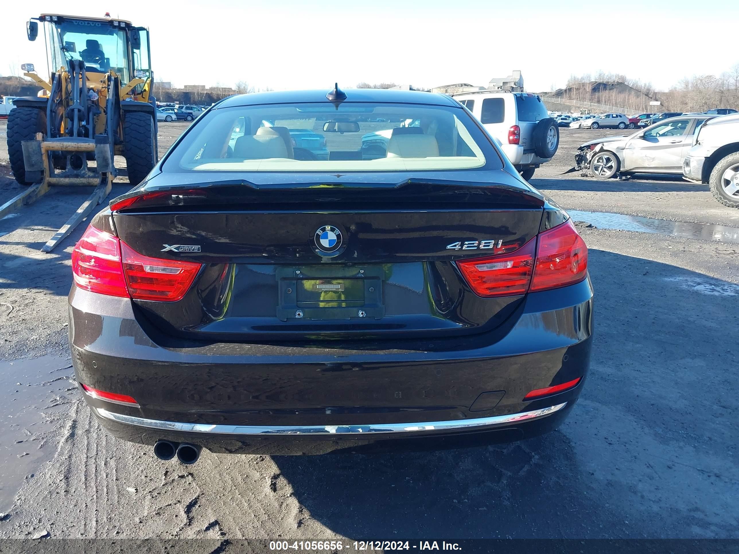 2014 Bmw 428i Xdrive Brown vin: WBA3N9C57EK245963