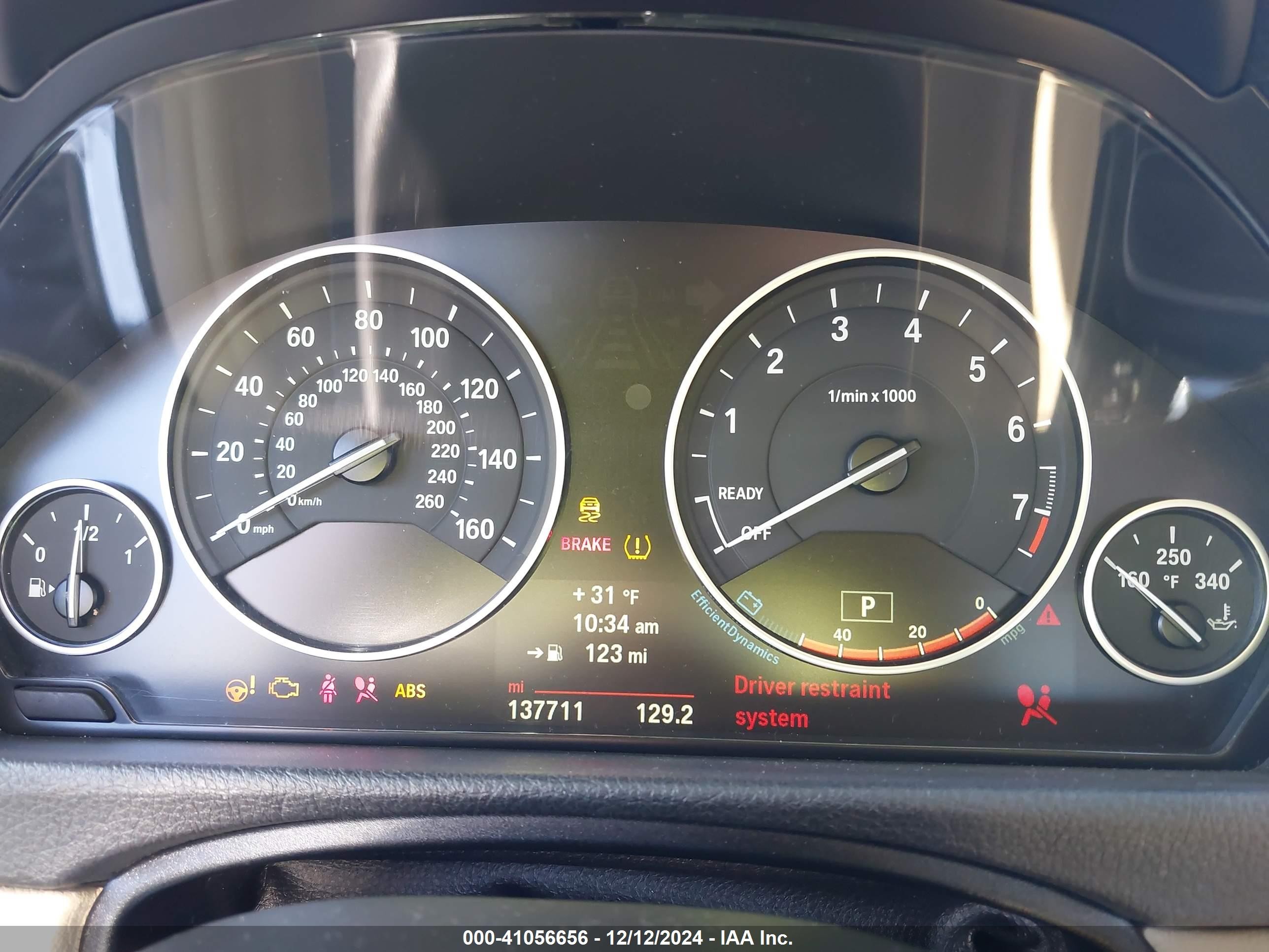 2014 Bmw 428i Xdrive Brown vin: WBA3N9C57EK245963