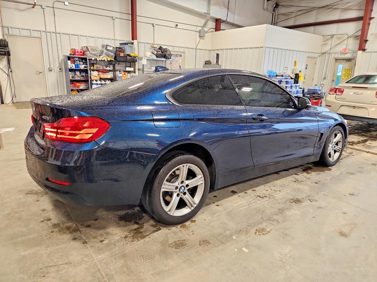 2015 Bmw 428 Xi Blue vin: WBA3N9C57FK247066