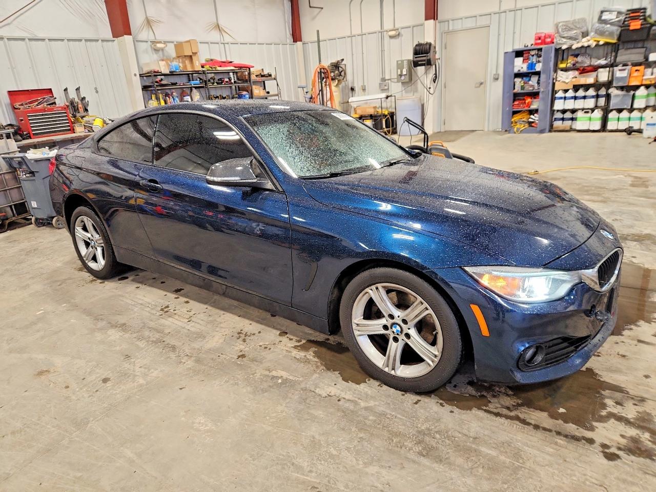 2015 Bmw 428 Xi Blue vin: WBA3N9C57FK247066