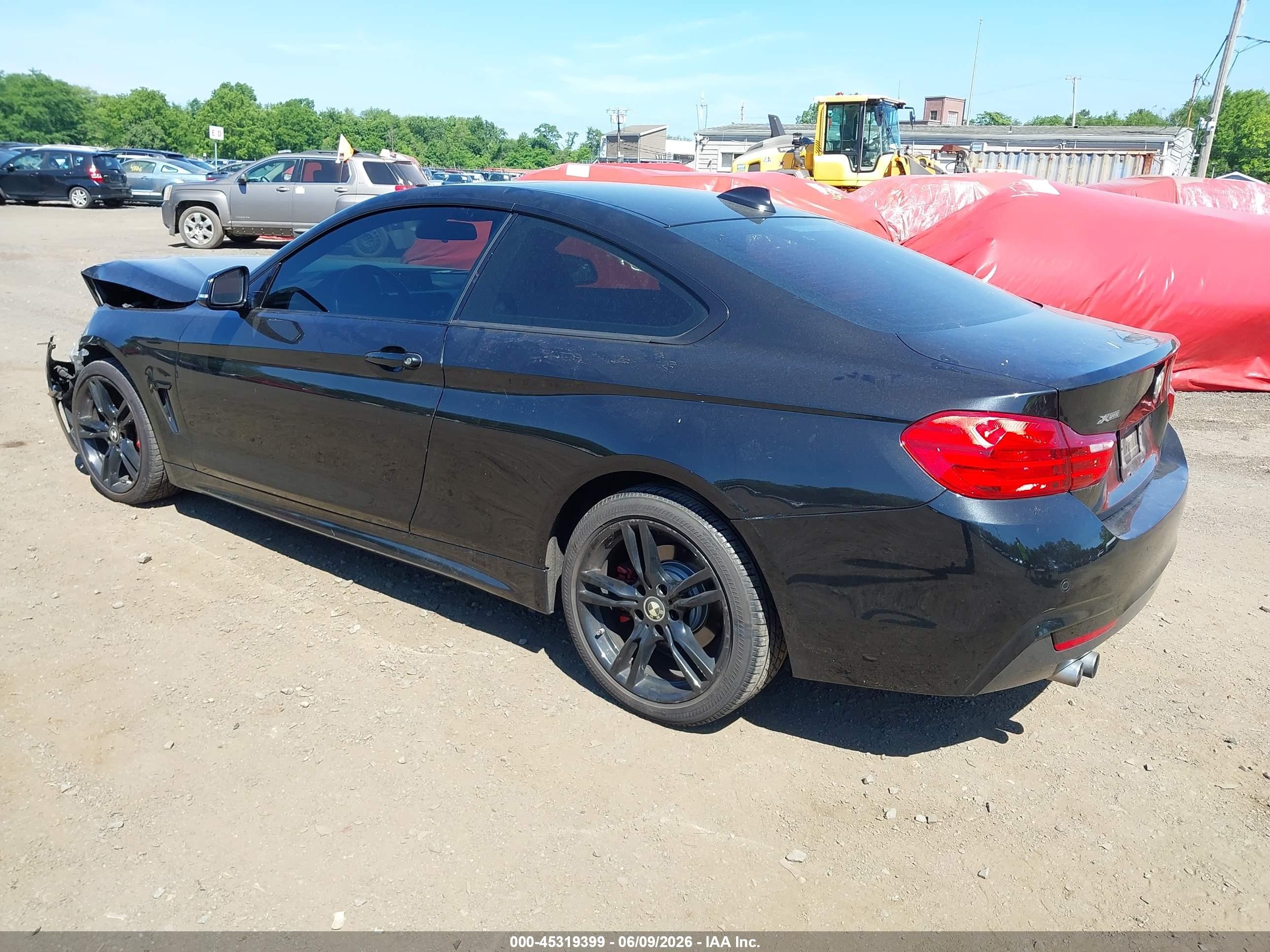 2016 Bmw 428i Xdrive Black vin: WBA3N9C57GK248932