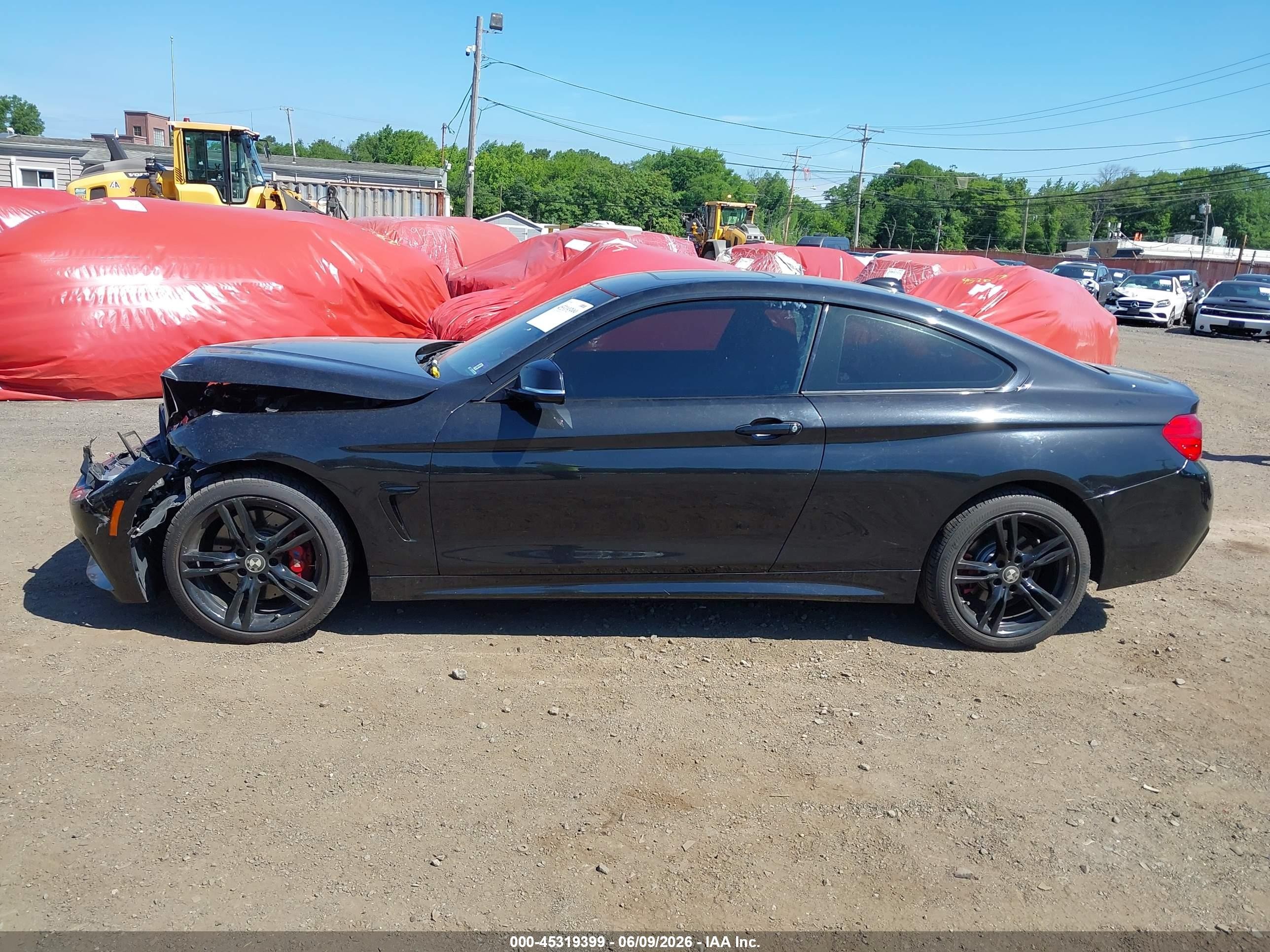 2016 Bmw 428i Xdrive Black vin: WBA3N9C57GK248932