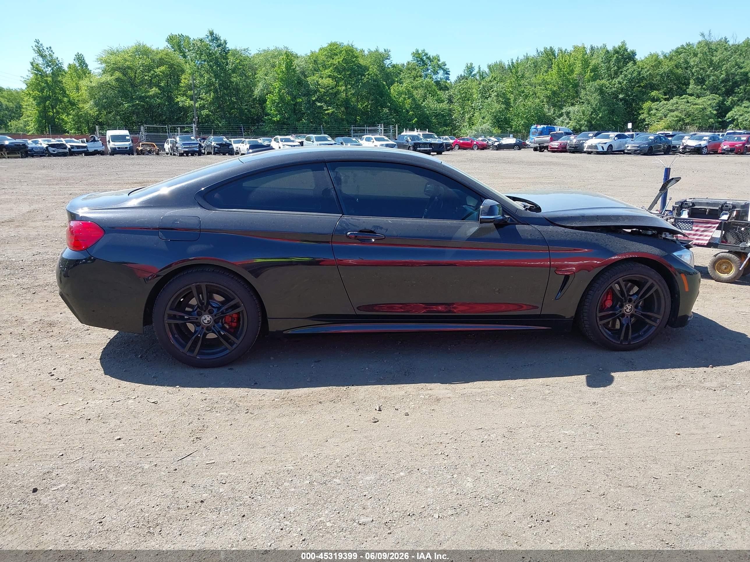 2016 Bmw 428i Xdrive Black vin: WBA3N9C57GK248932