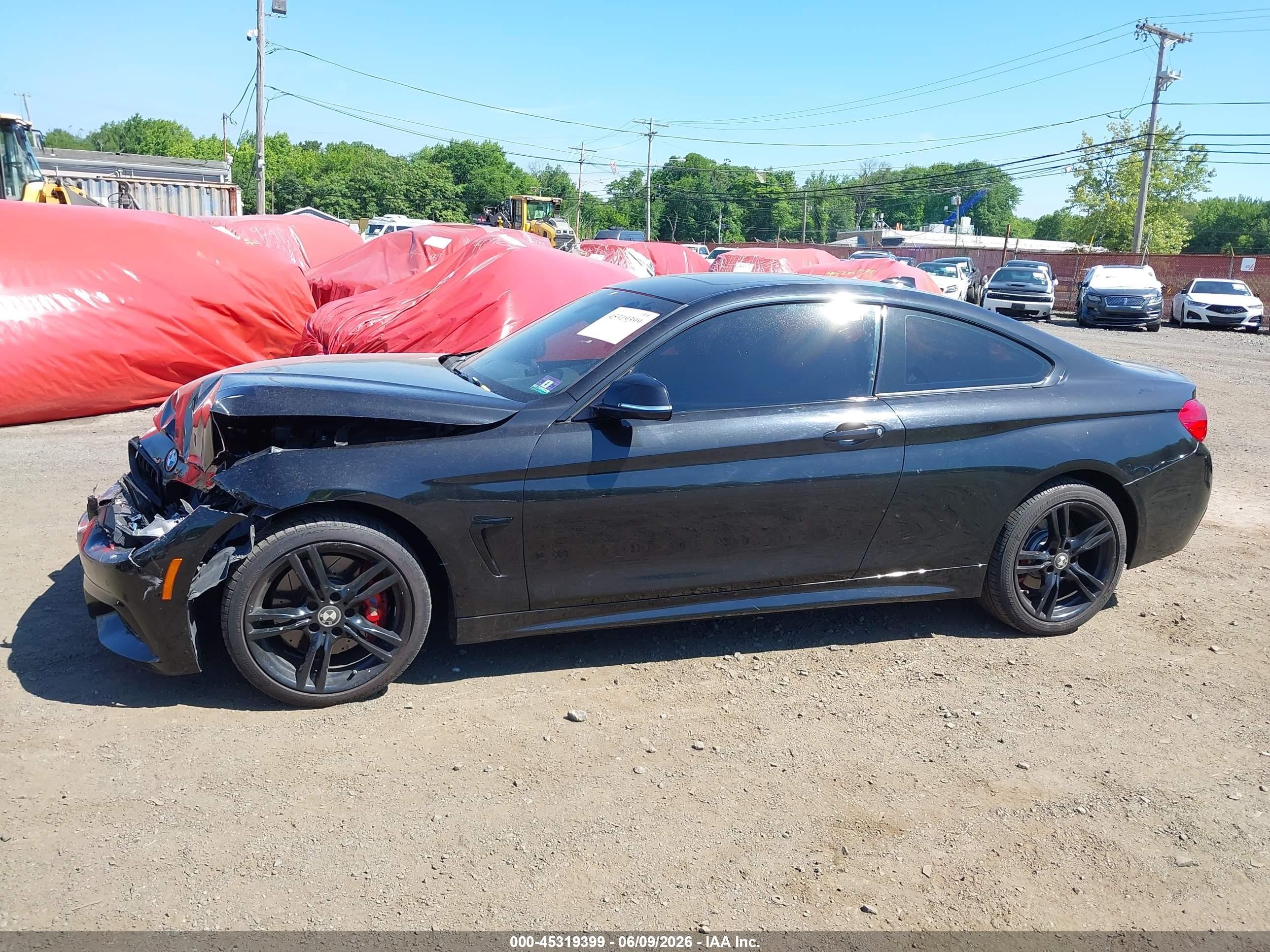 2016 Bmw 428i Xdrive Black vin: WBA3N9C57GK248932