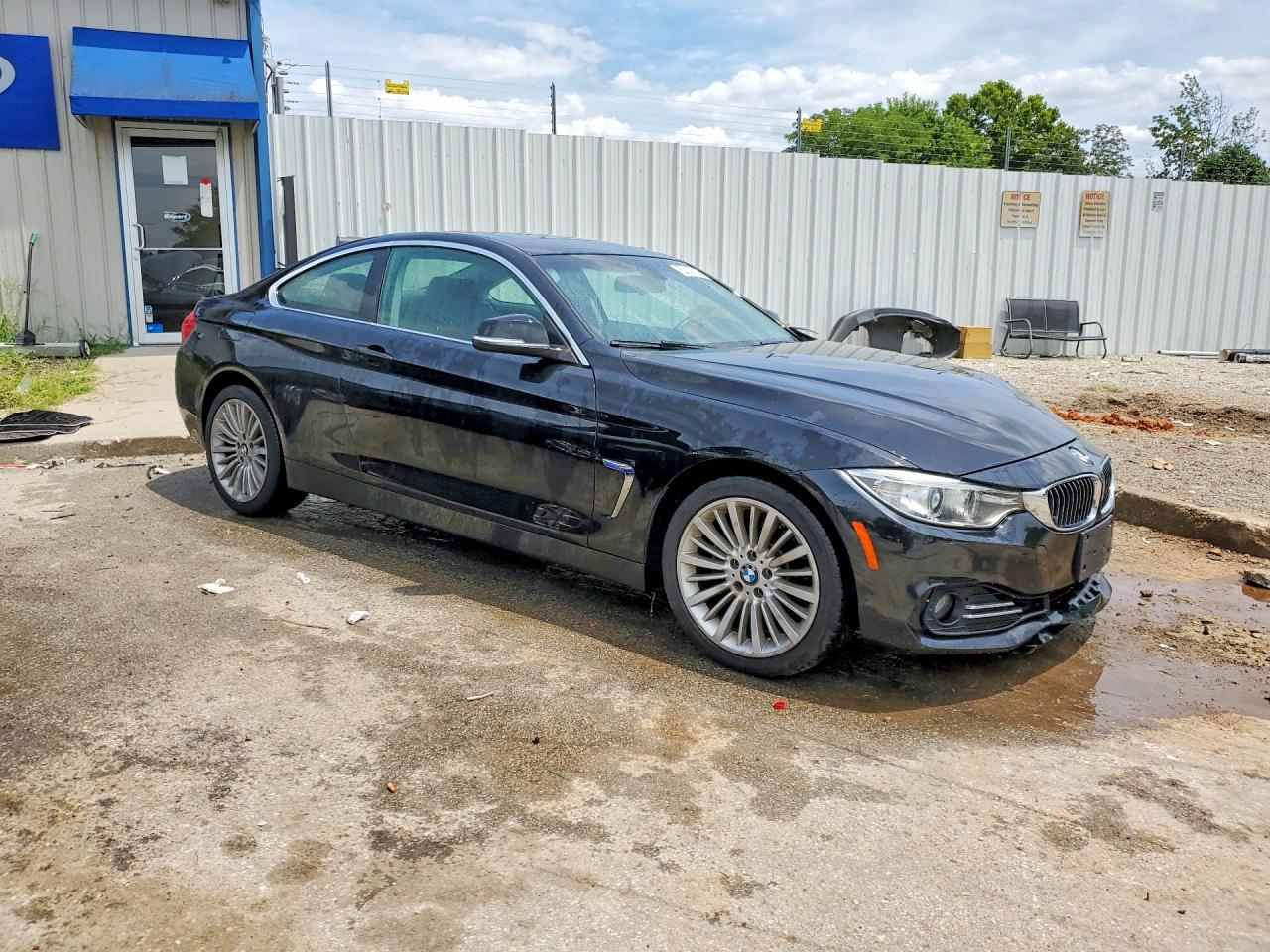 2014 Bmw 428 Xi Черный vin: WBA3N9C58EF721226