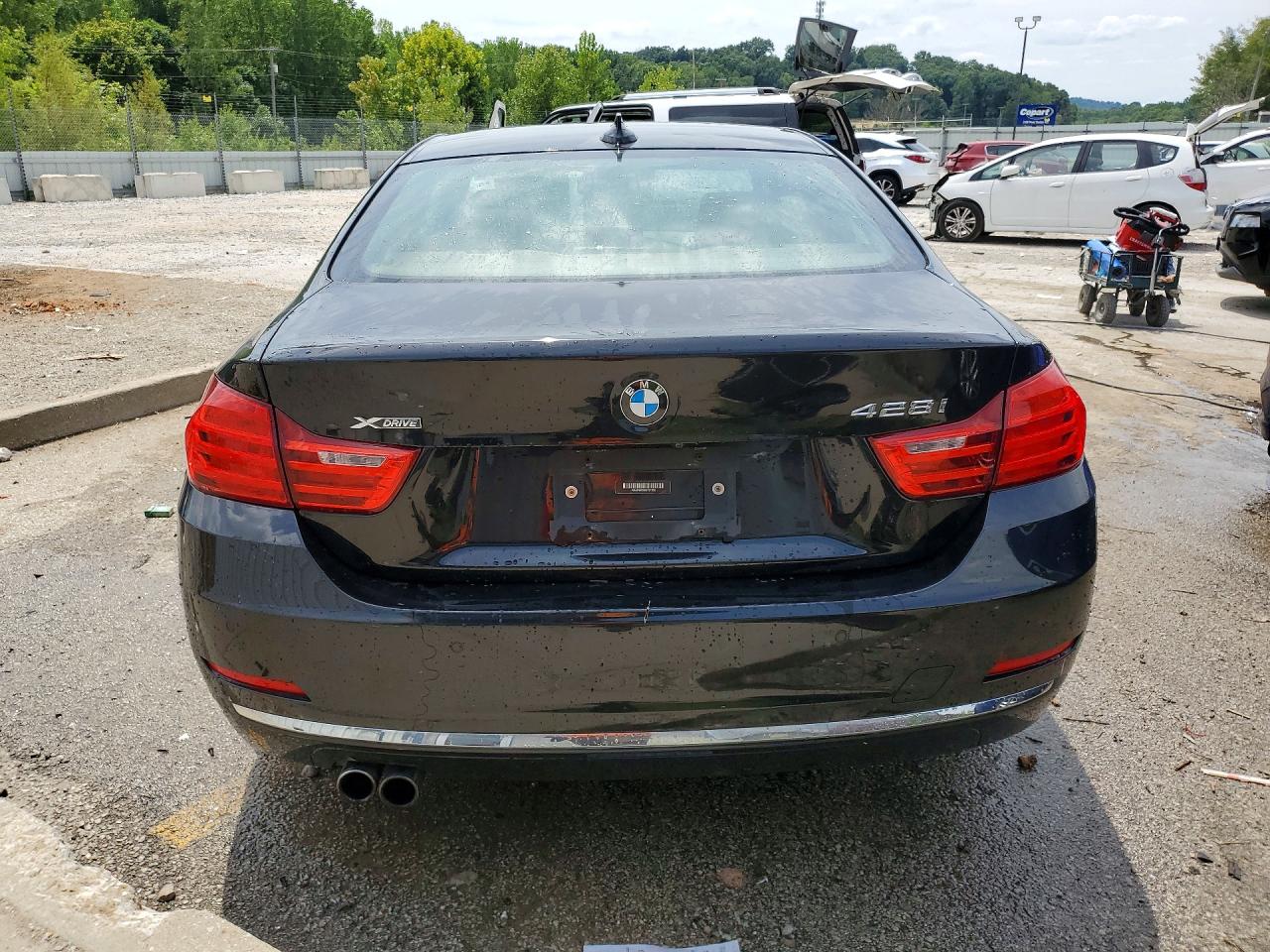 2014 Bmw 428 Xi Черный vin: WBA3N9C58EF721226
