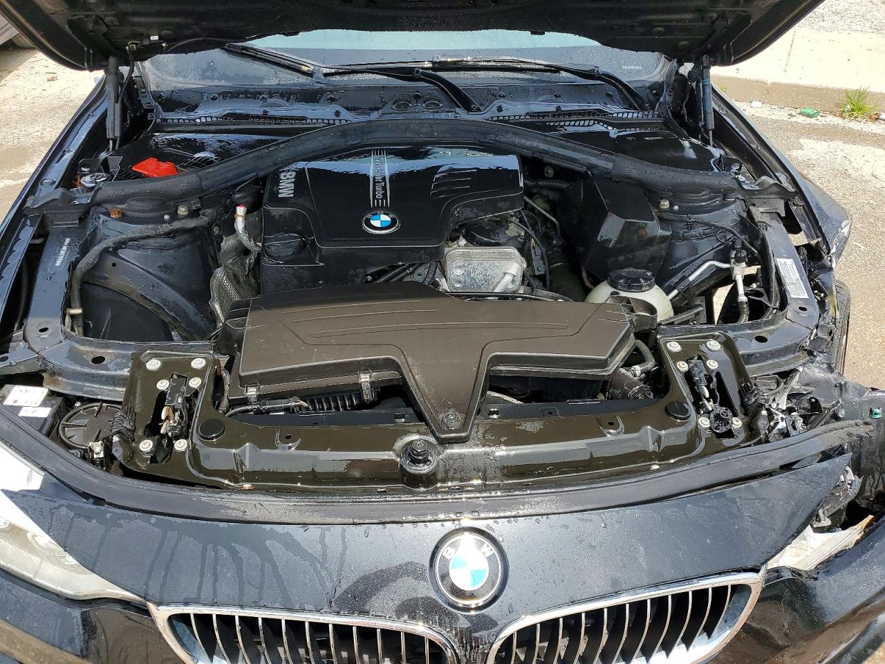 2014 Bmw 428 Xi Черный vin: WBA3N9C58EF721226