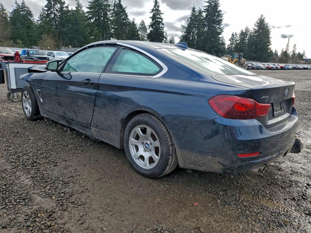 2014 Bmw 428 Xi Blue vin: WBA3N9C58EK244997