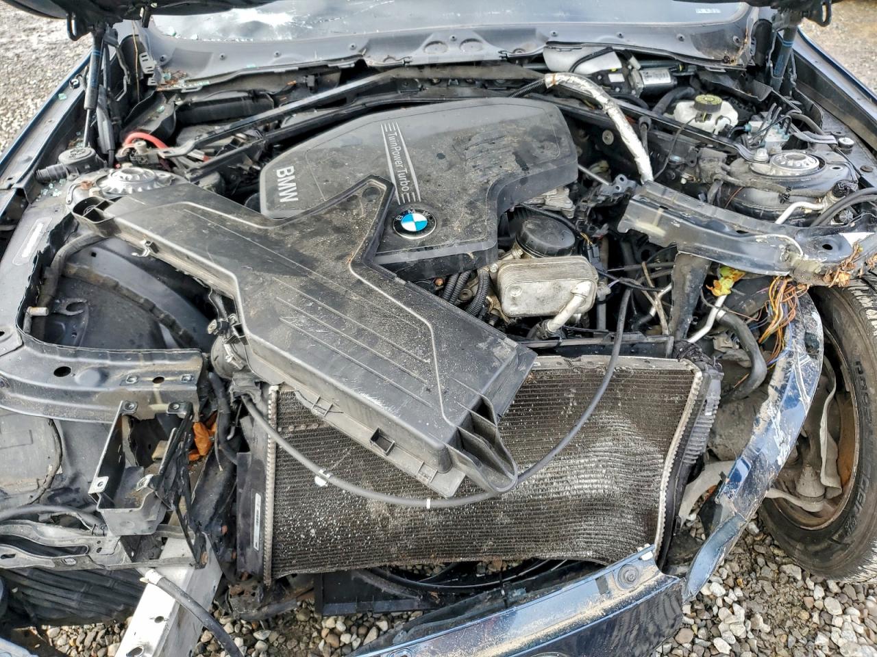 2014 Bmw 428 Xi Blue vin: WBA3N9C58EK244997